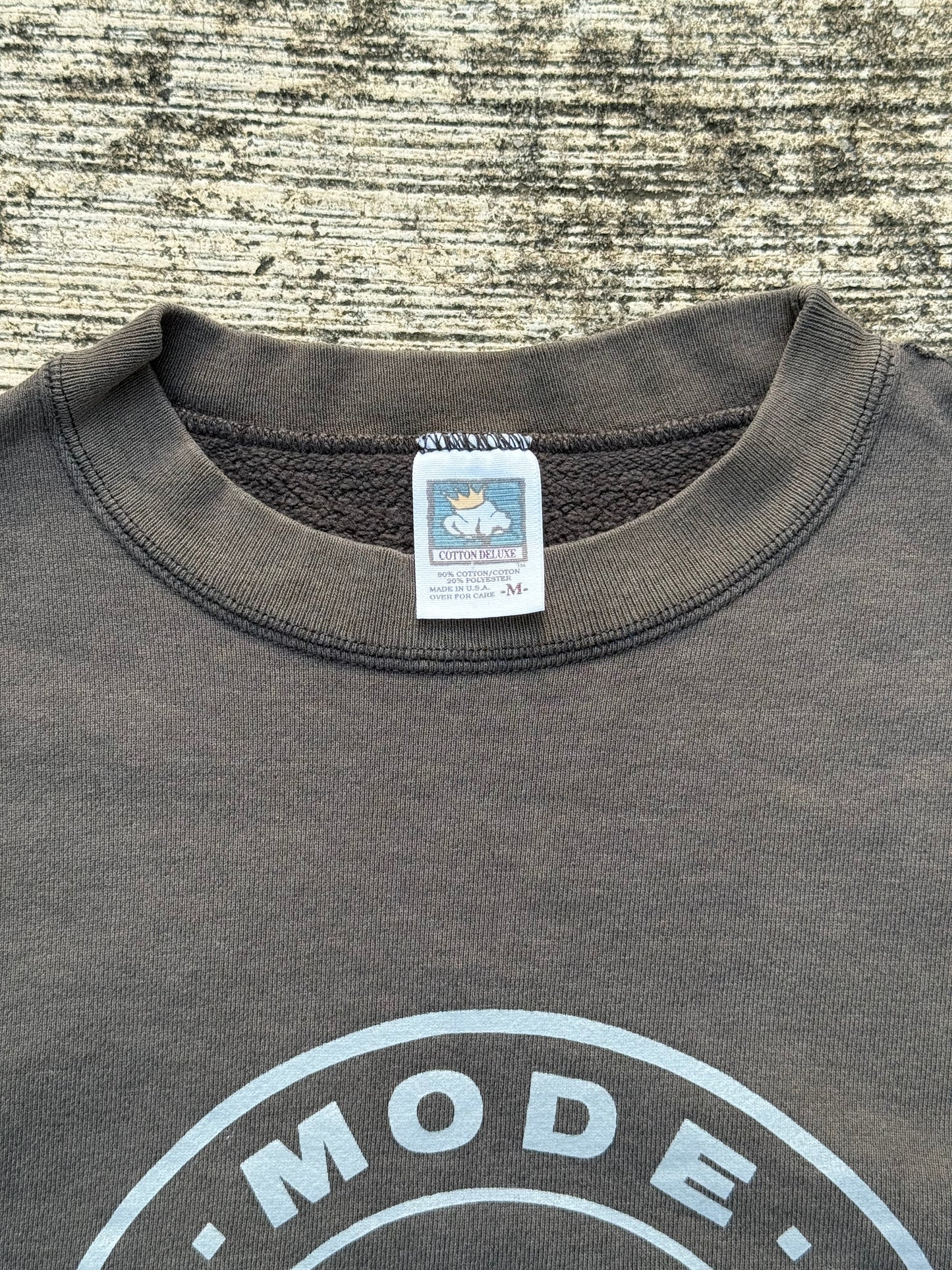 Vintage Sun Fade I.Mode.D. Love & Peace Sweatshirt