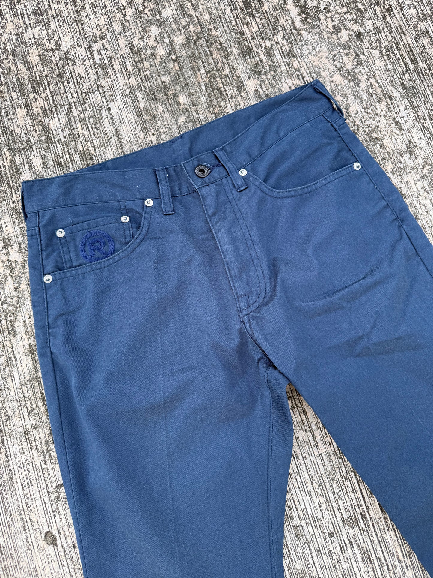 BAPE “Ape Shall Never Kill Ape” Navy Work Pants (Made in Japan, 2000s)
