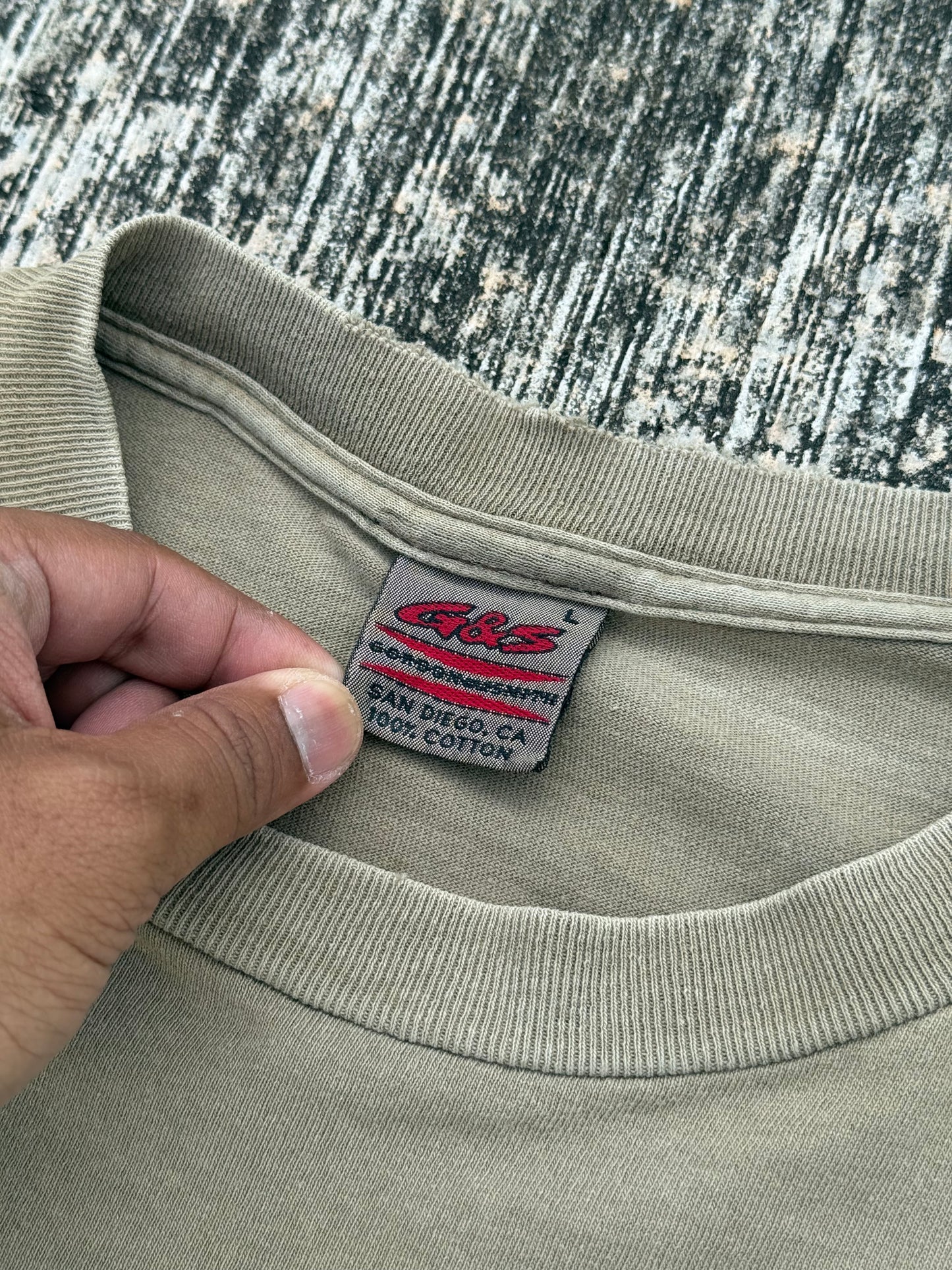 G&S Gordon & Smith San Diego Compass Logo Tee (1990s Vintage Skate Surf)