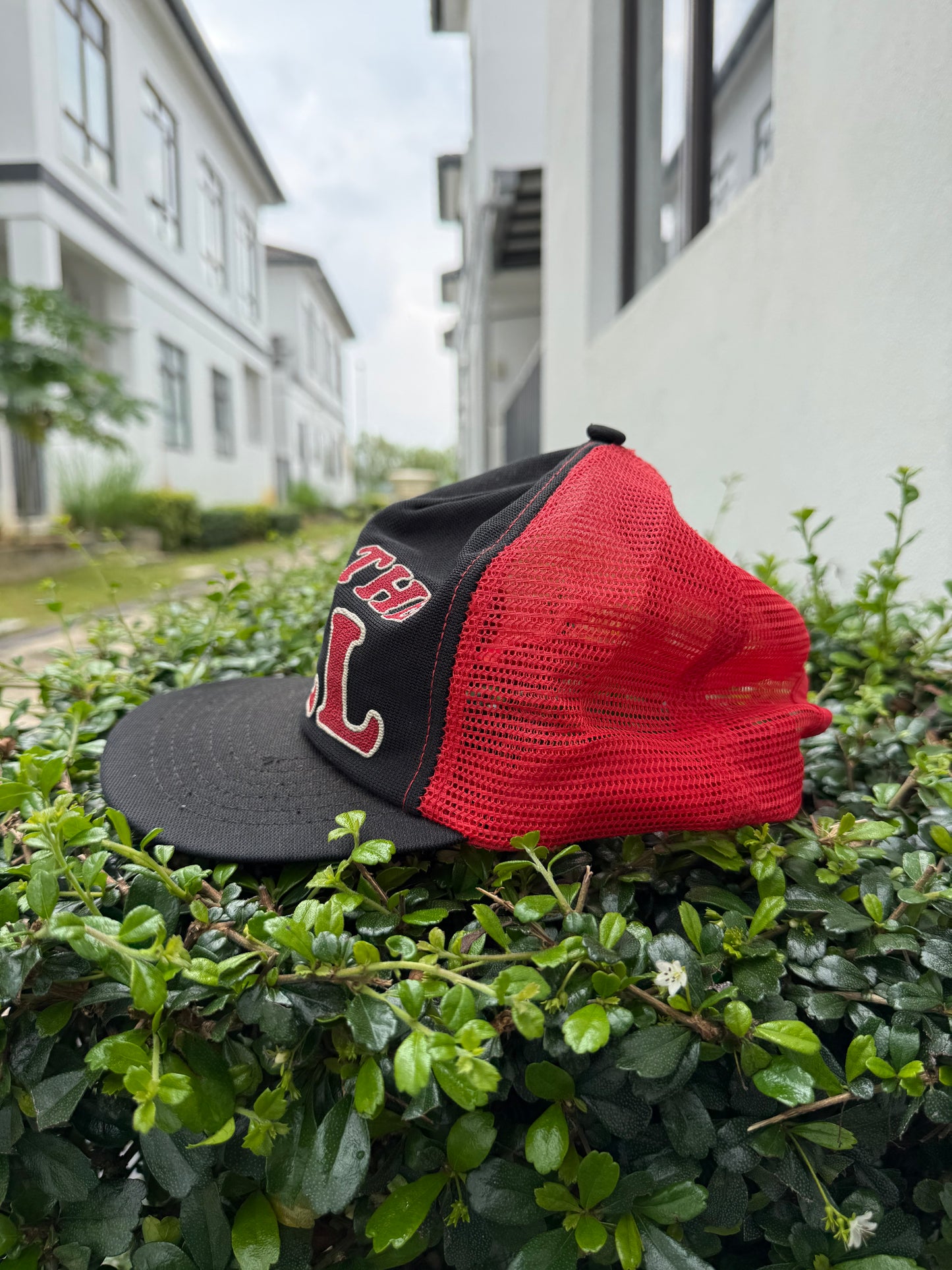 Vintage 1980s “Over The Hill” Trucker Hat Made In Usa