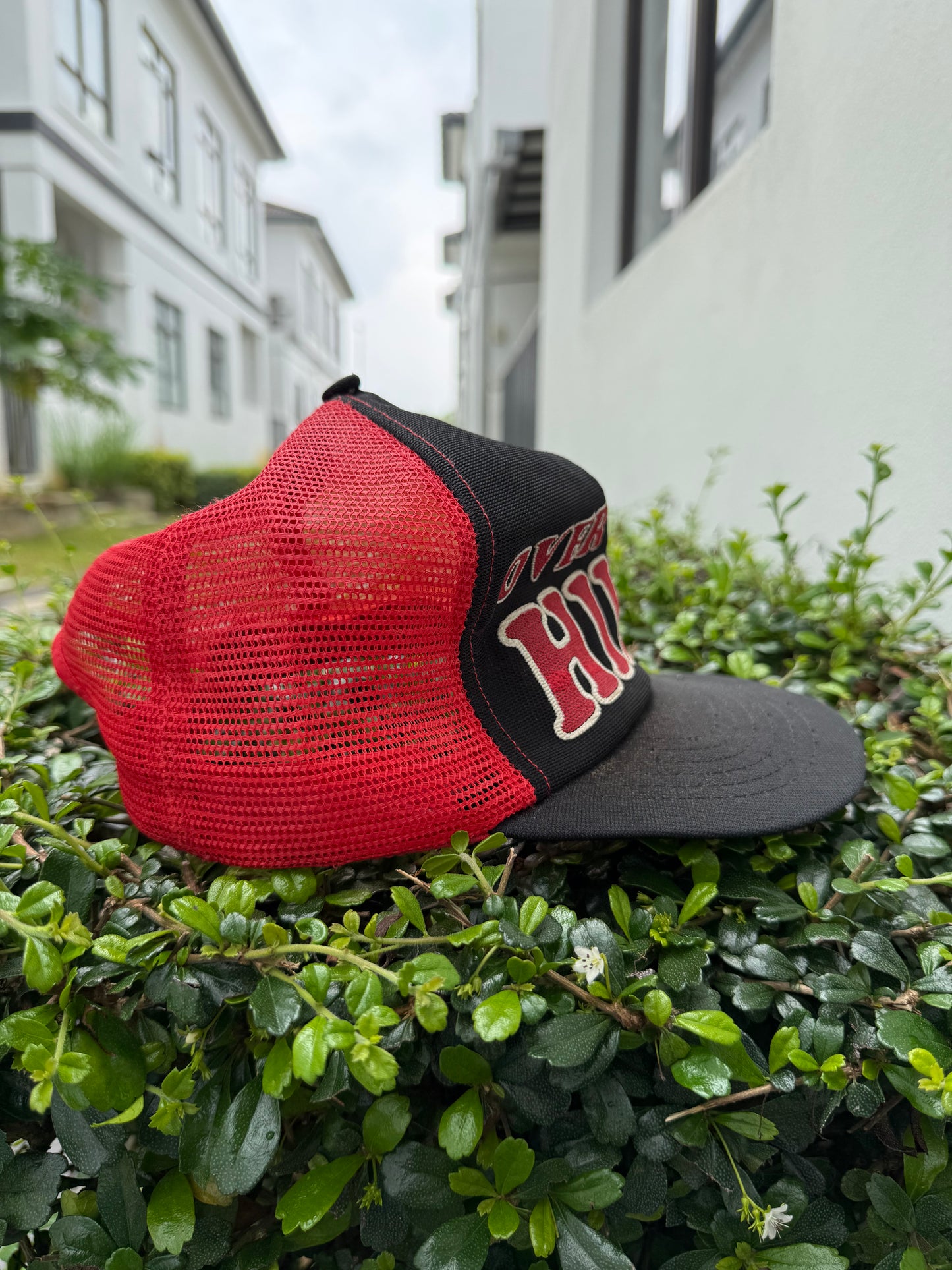 Vintage 1980s “Over The Hill” Trucker Hat Made In Usa