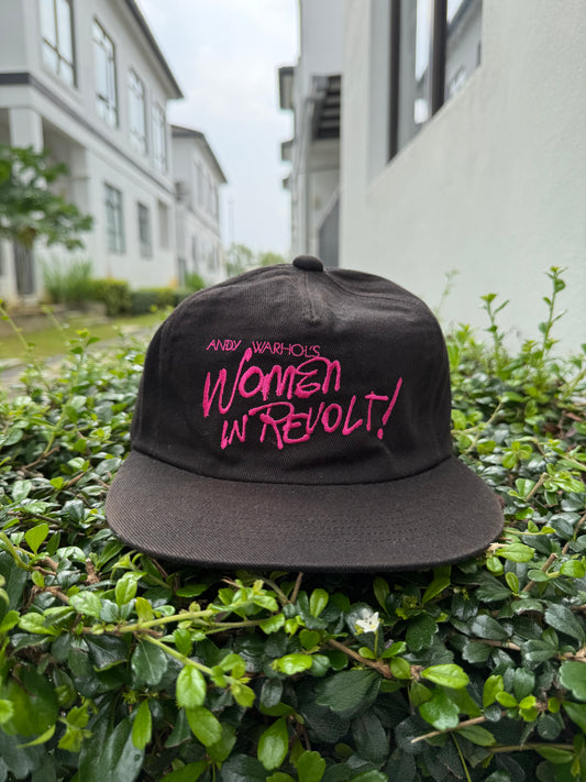 Andy Warhol × CA4LA “Women in Revolt” Embroidered Cap (Japan Exclusive)