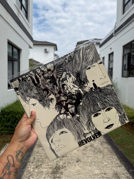 The Beatles – Revolver (1966, Japan Odeon, Red Everclean Vinyl, LP, Stereo)
