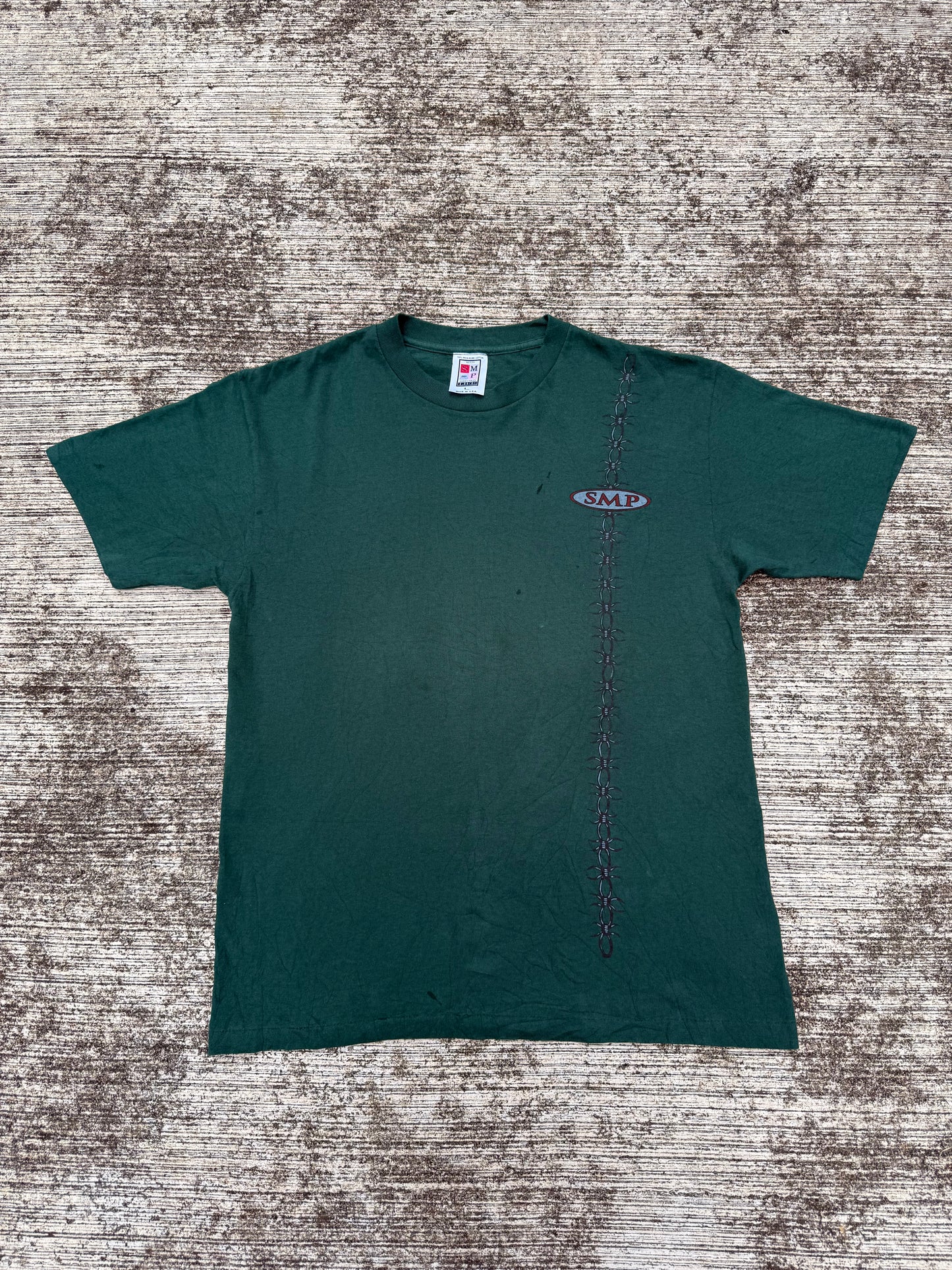 Vintage SMP Tribal Barbed Wire Tee