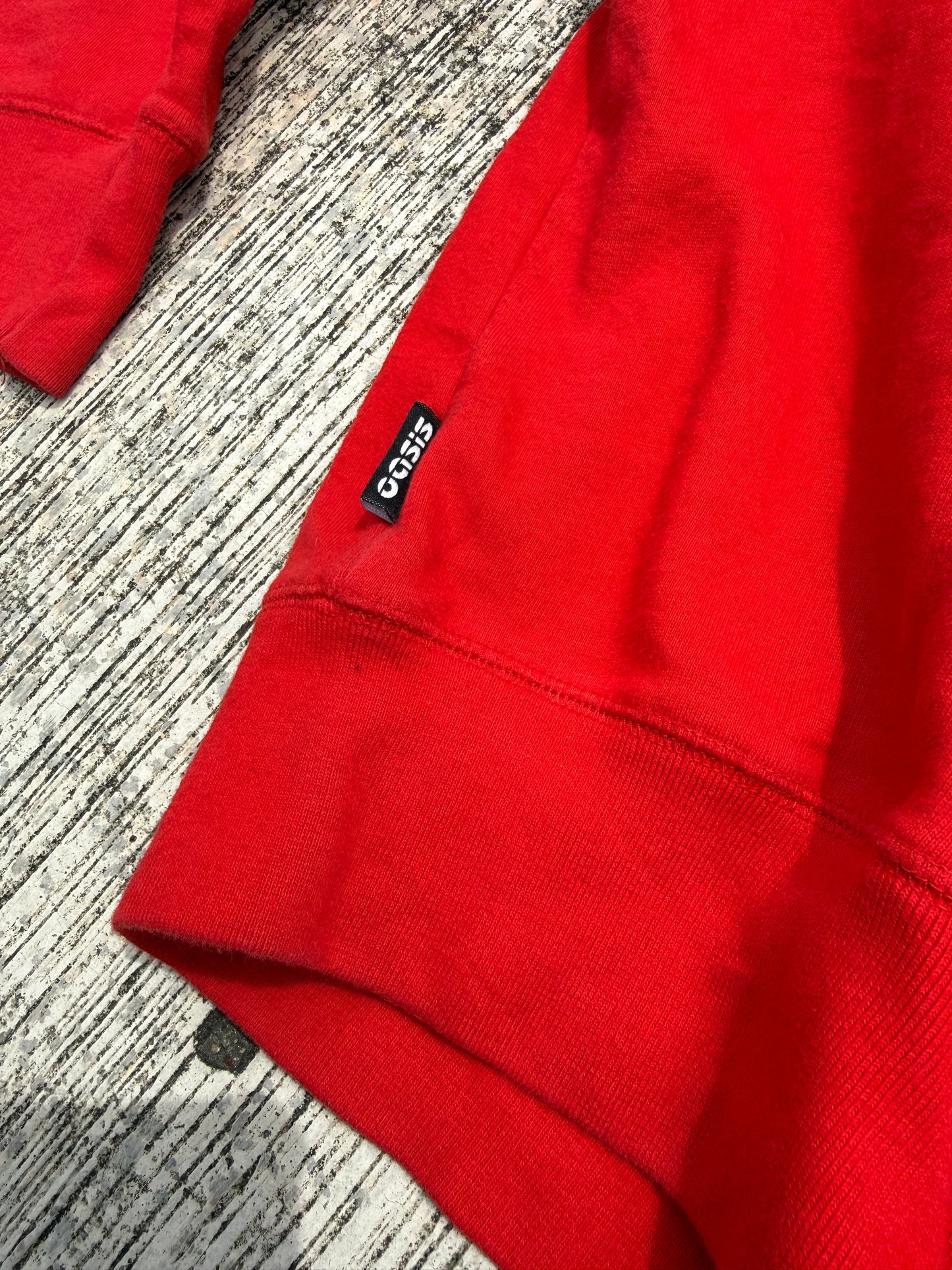 Vintage Oasis Band Retro Zip Track Jacket