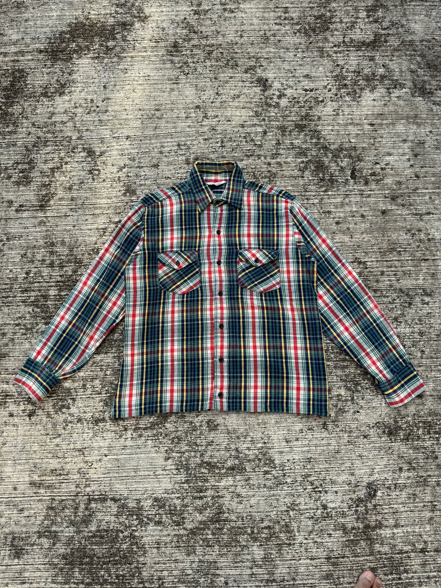 Vintage 1970s Frostproof Tartan Flannel Shirt