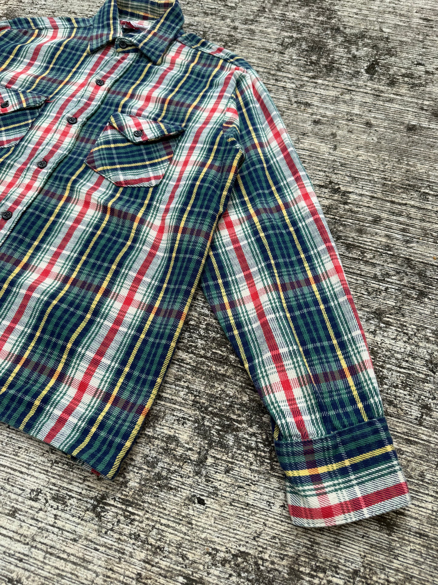 Vintage 1970s Frostproof Tartan Flannel Shirt