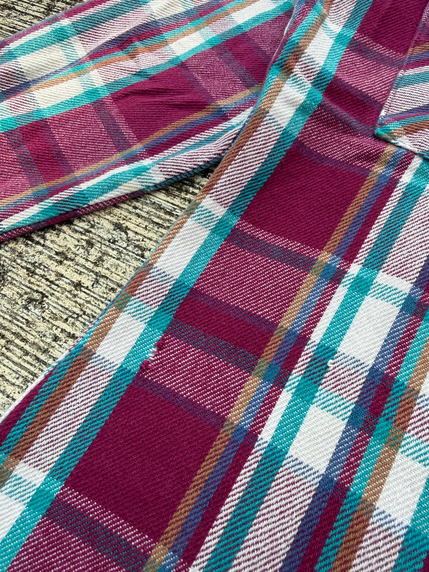 Vintage 1980s Dakota by Five Brother Western Flannel Shirt