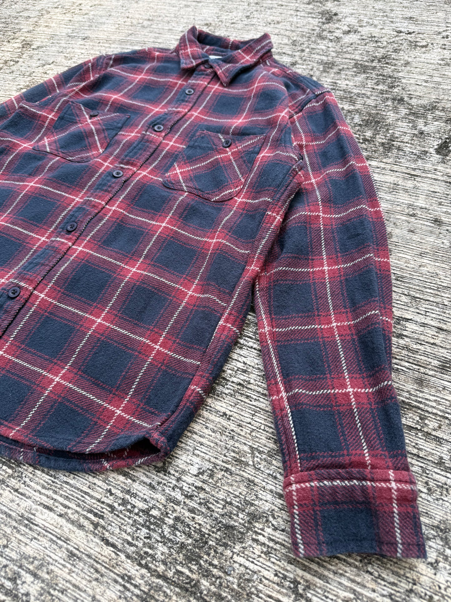 Vintage 1970s Five Brother Sanforized Flannel Shirt