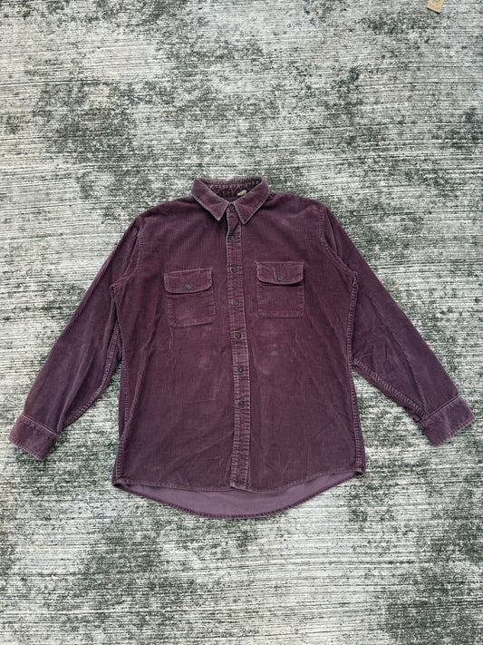 Vintage 1980s L.L. Bean Corduroy Shirt
