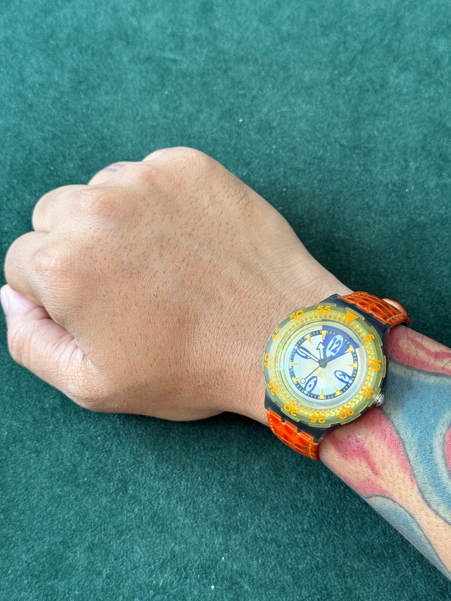 Vintage Swatch Scuba AG 1993 Watch