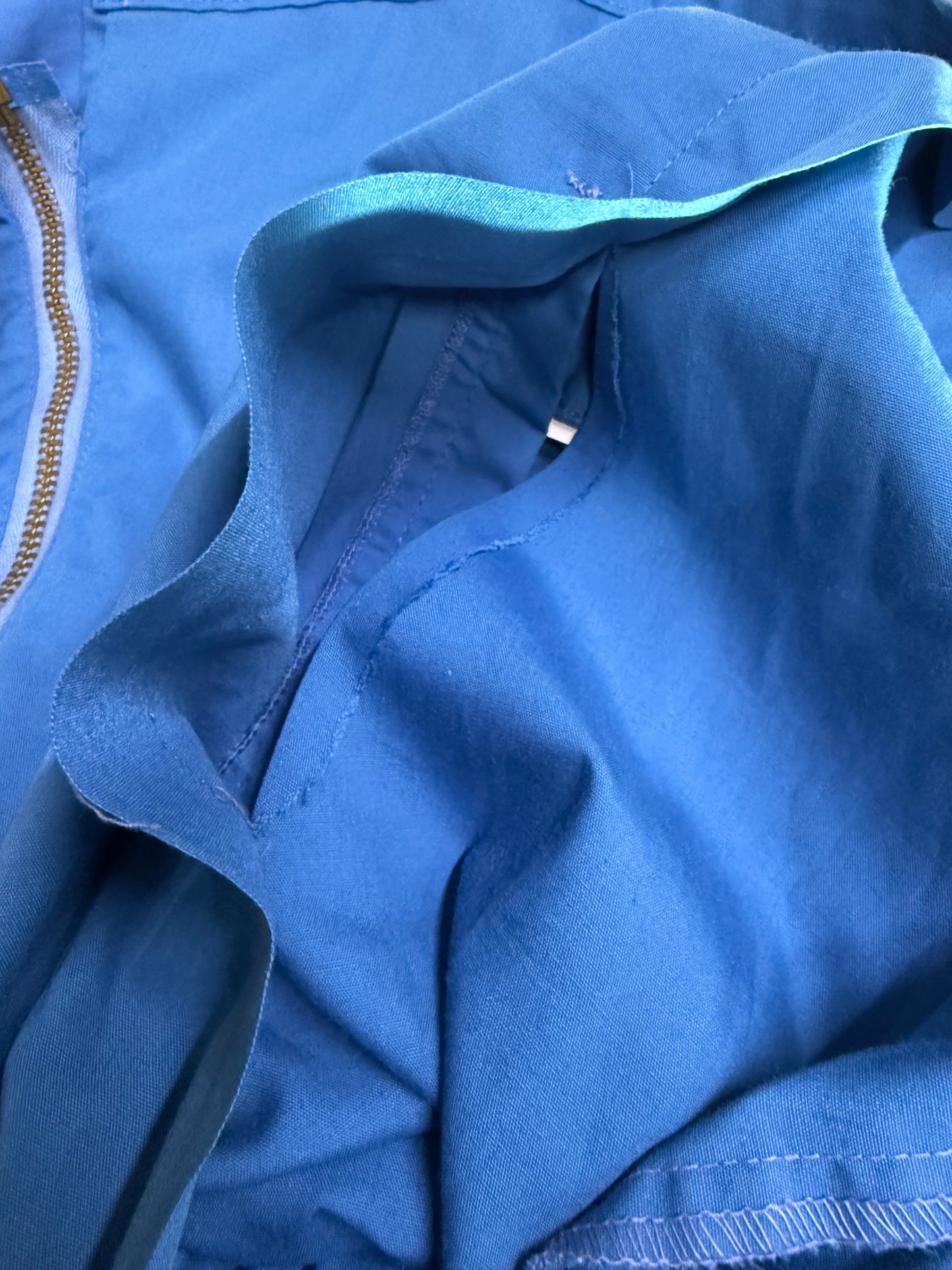 Vintage 1960s–70s Towncraft Penn-Prest Blue Zip Jacket