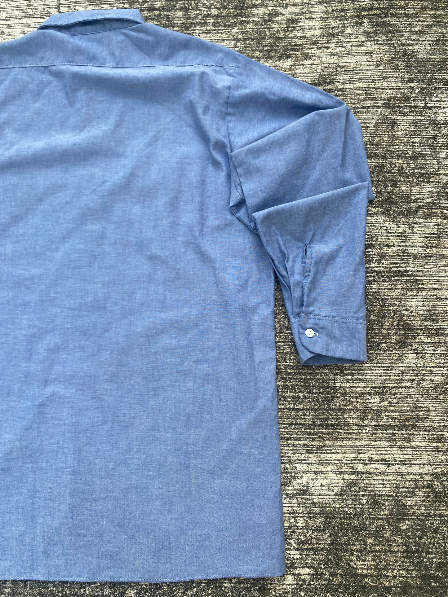 Vintage 1980s-90s Dickies Chambray Work Shirt