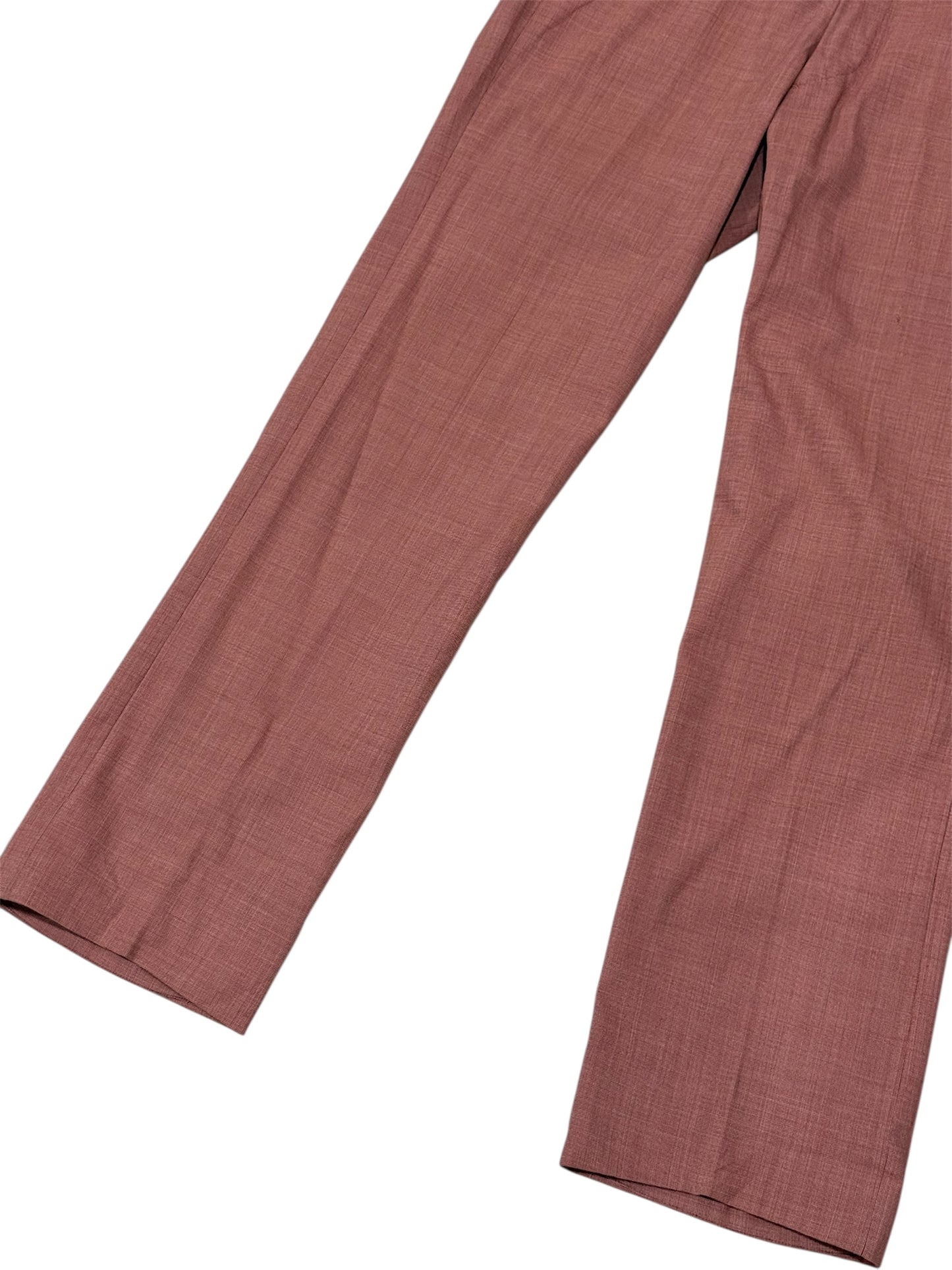 Vintage 1960s-70s European Tailored Wool-Blend Slacks