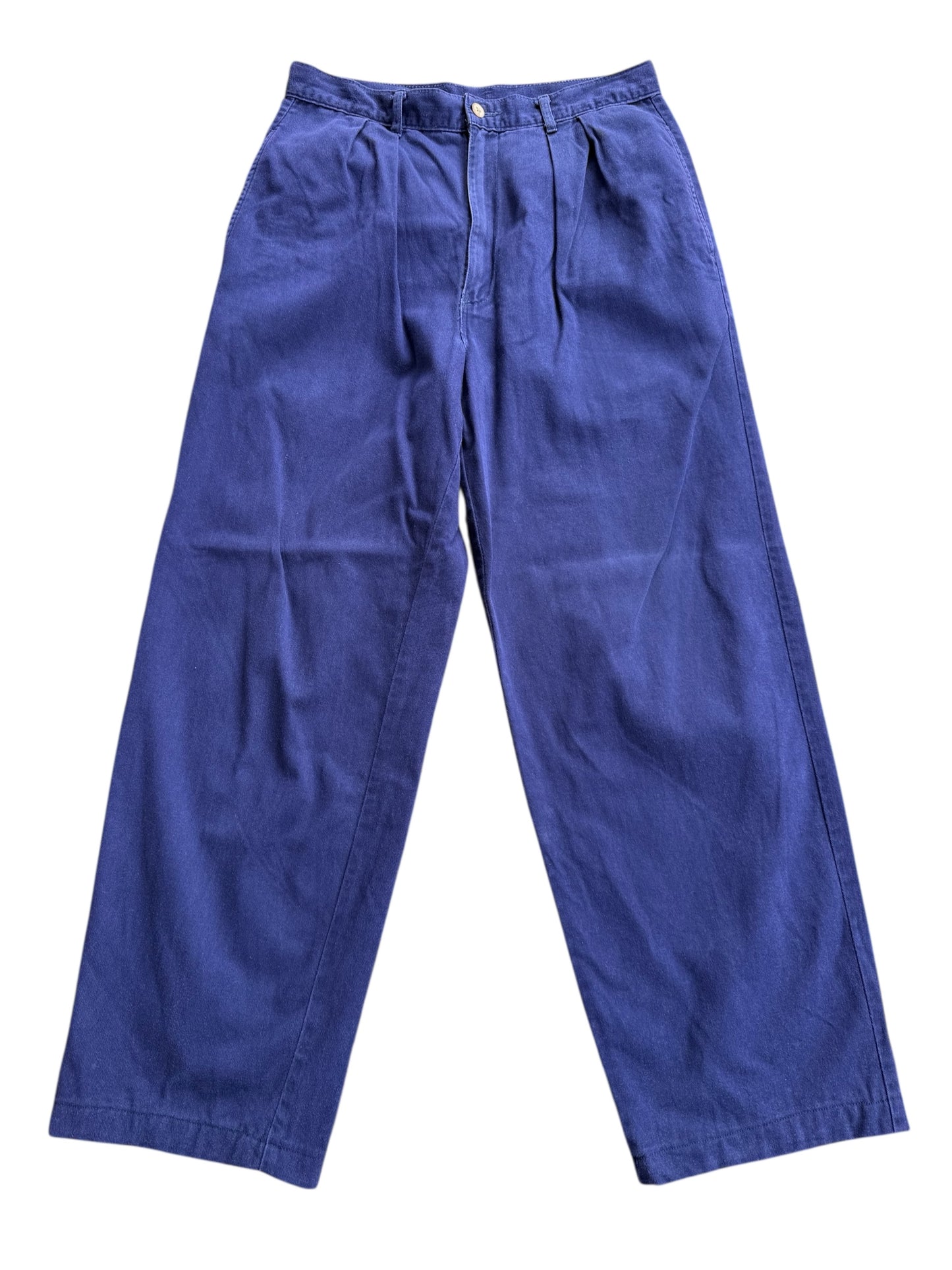 Vintage 1960-70s Vintage French Cotton Workwear Trousers