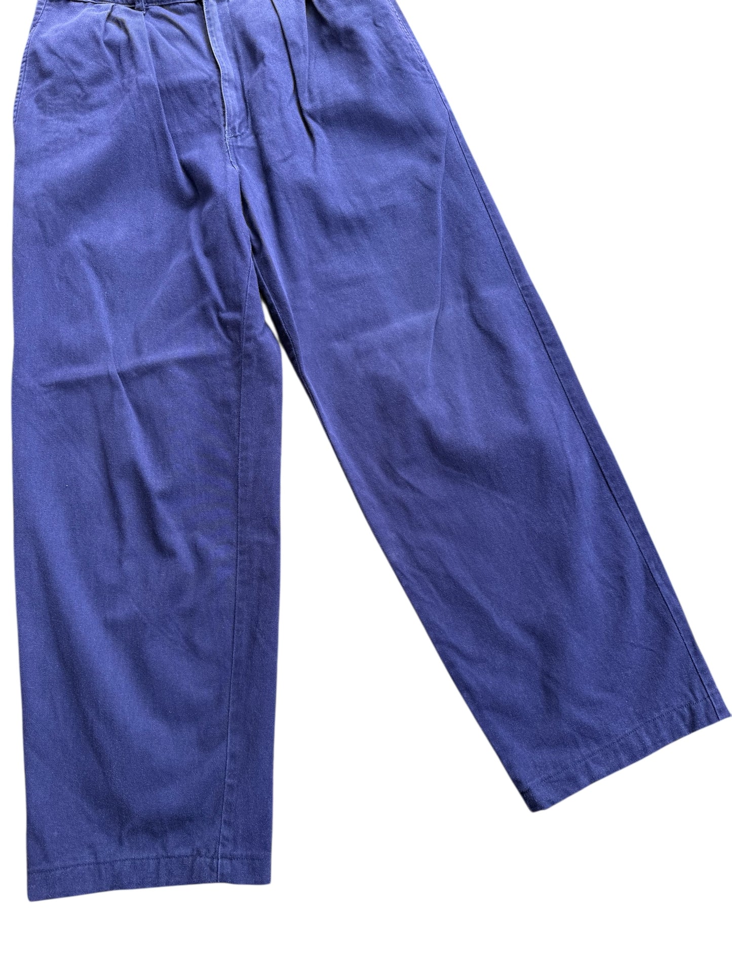 Vintage 1960-70s Vintage French Cotton Workwear Trousers