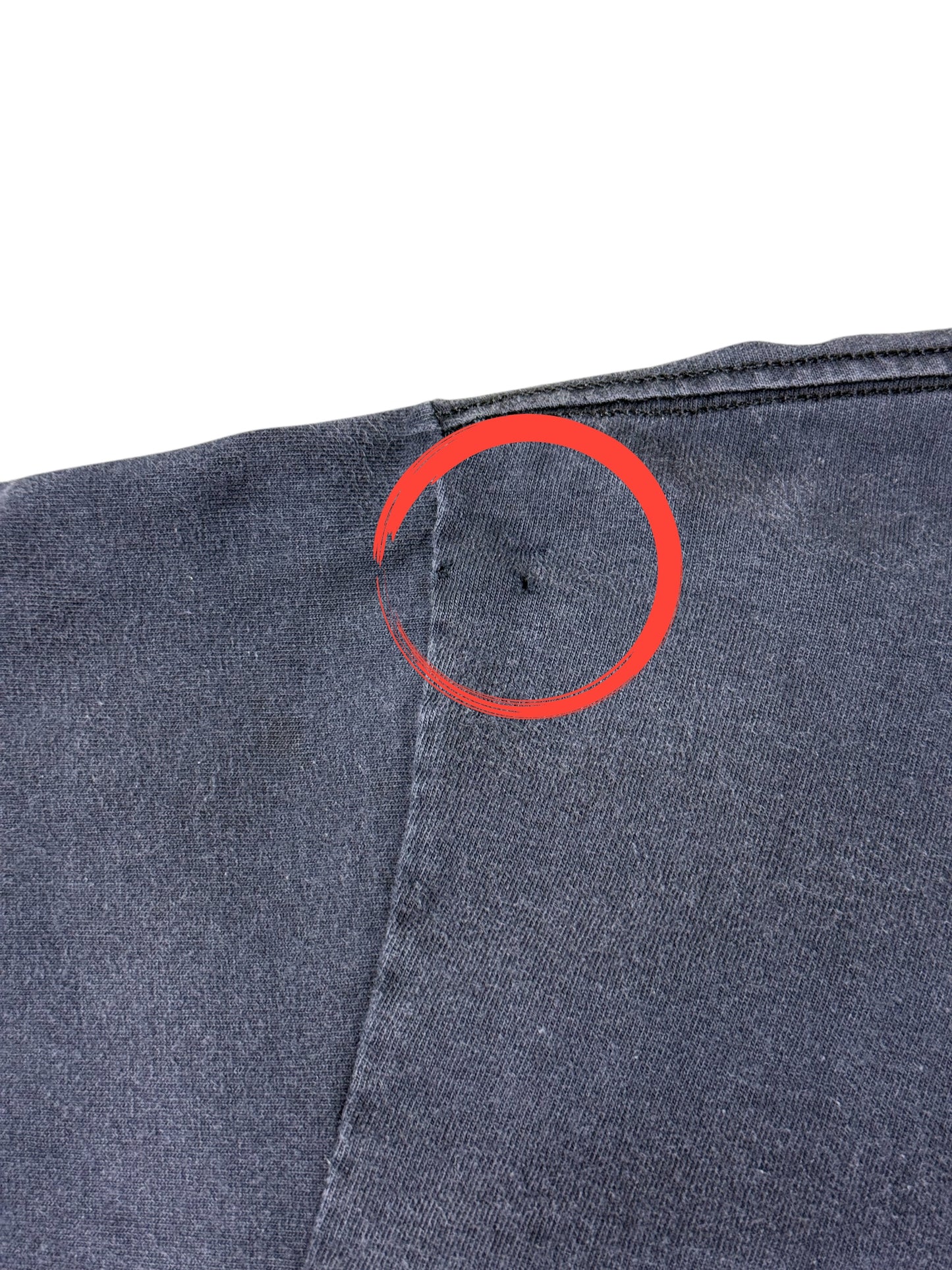 Vintage 1990s Raw Sewage Skate Punk Graphic T-Shirt Distressed Fade