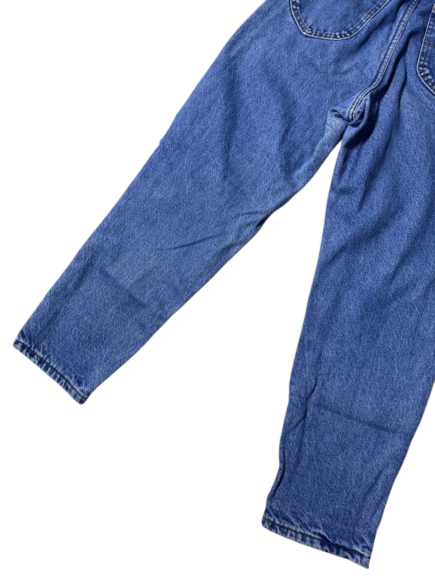 Vintage 1980s–90s L.L.Bean Blanket-Lined Denim Jeans High Waist Tapered Fit