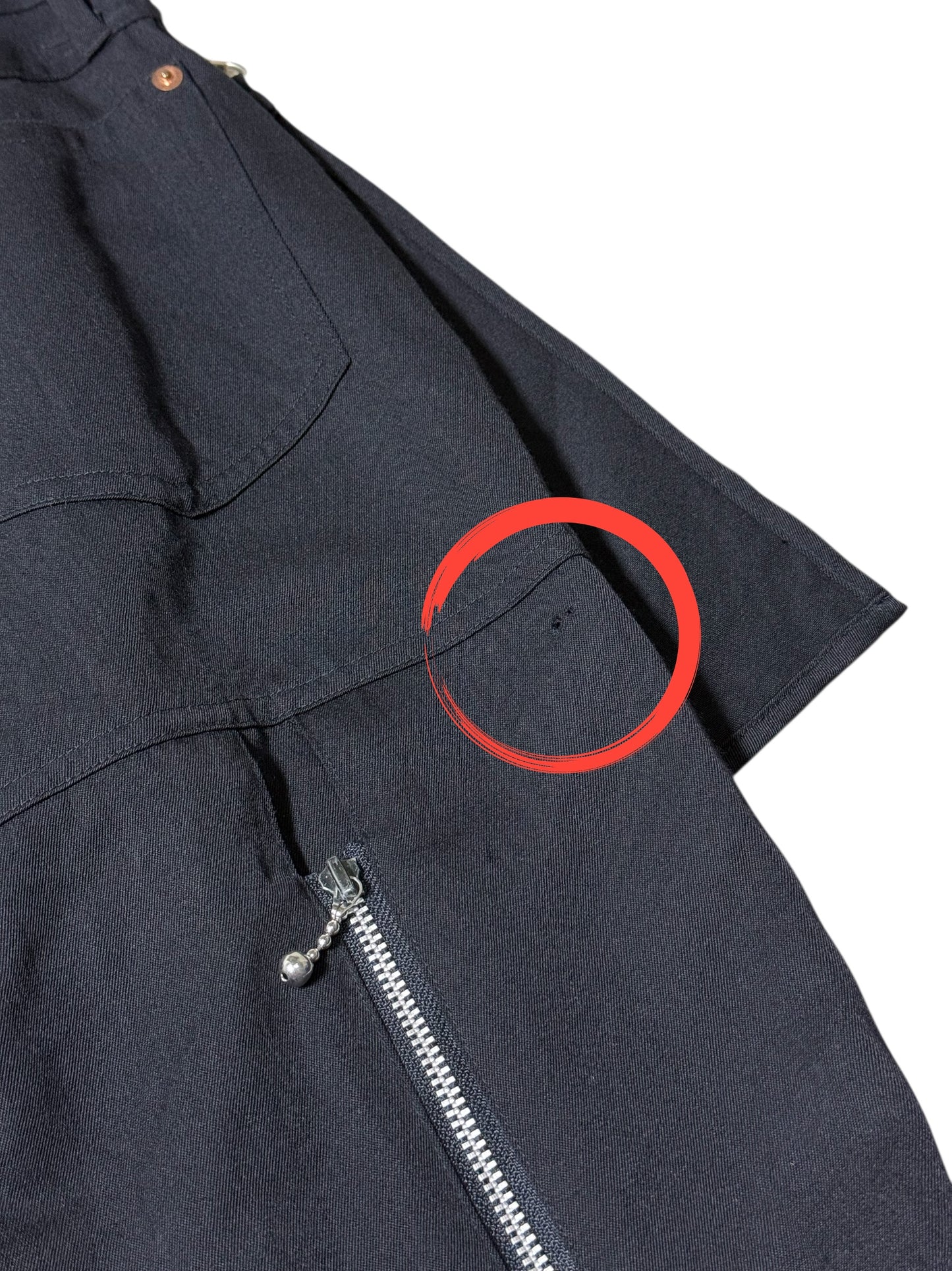 Super Lovers Japan Punk Layered Skirt Pants Lover’s Rock