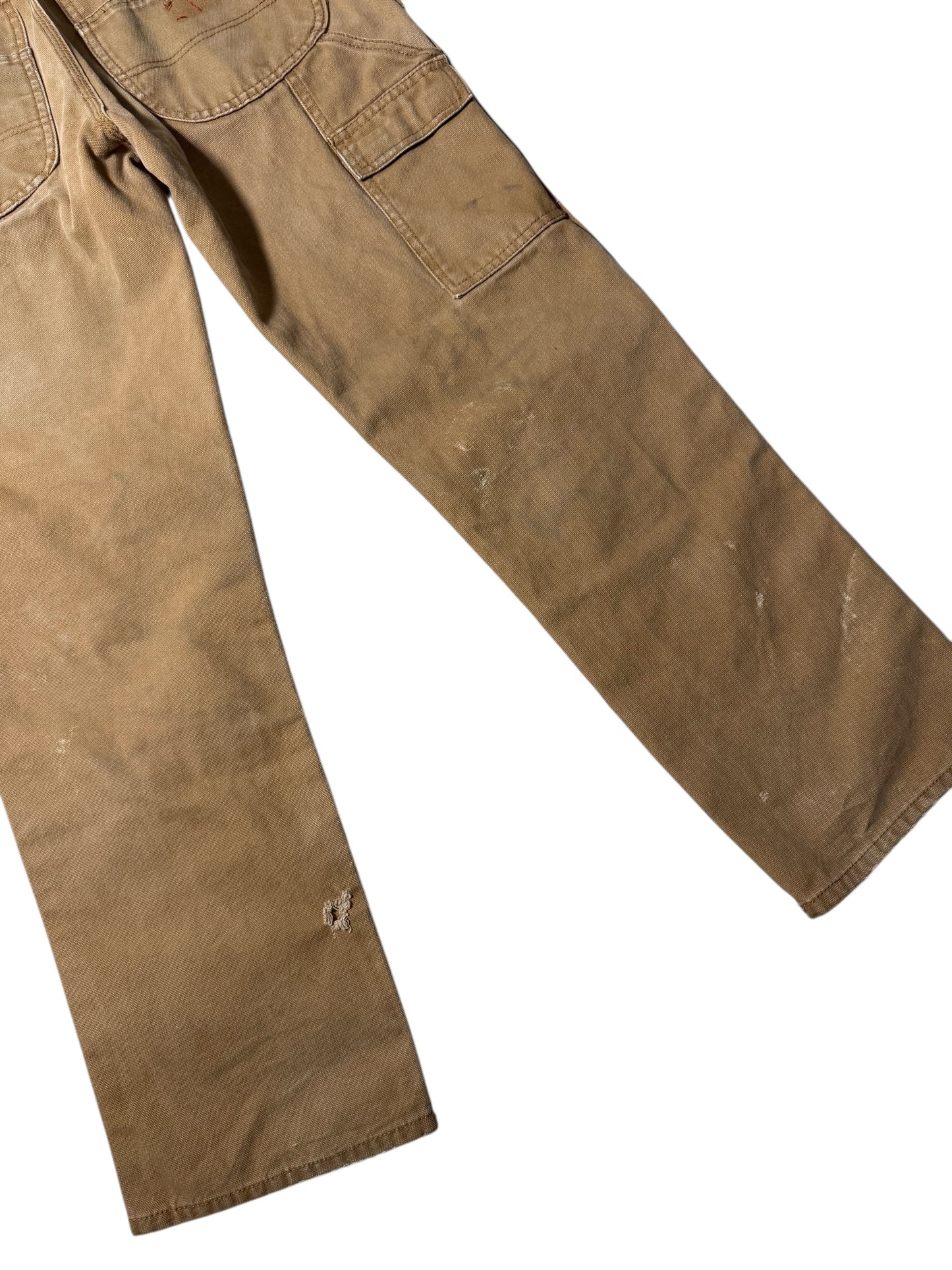 Dickies Carpenter Work Pants Heavy Distressed Paint & Repair Fade