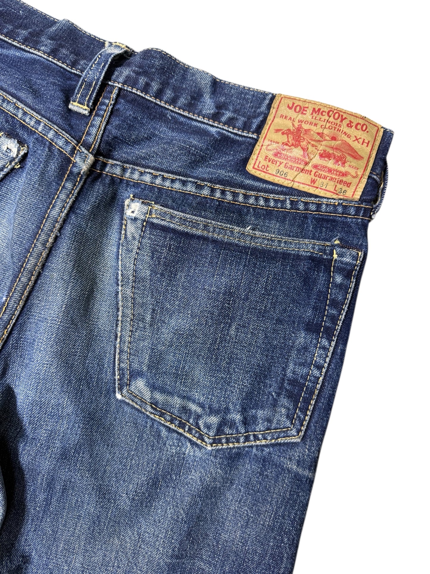 Joe McCoy & Co. Lot 906 Selvedge Japanese Denim Jeans
