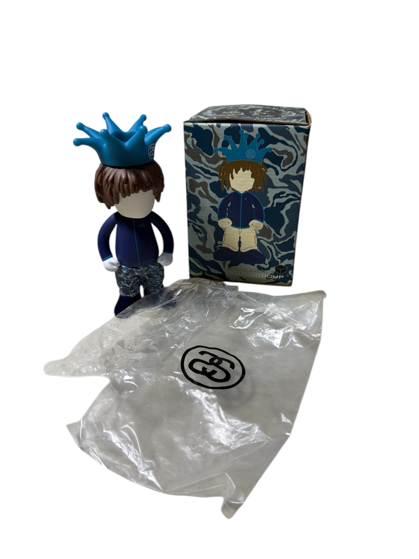 Vintage Stüssy Baby Ragamuffin Vinyl Figure Custom Made by 360toygroup Limited Edition