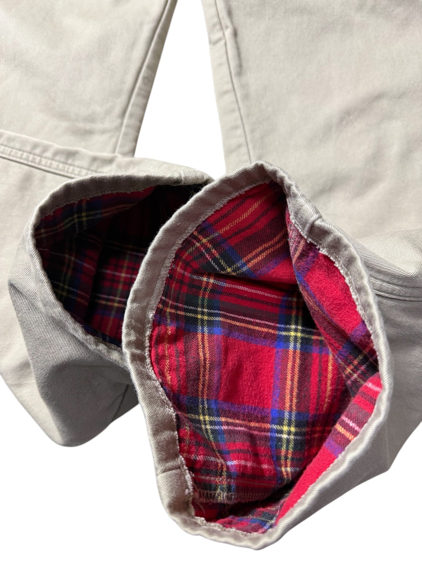 Vintage 1970s–80s L.L.Bean Flannel-Lined Trousers