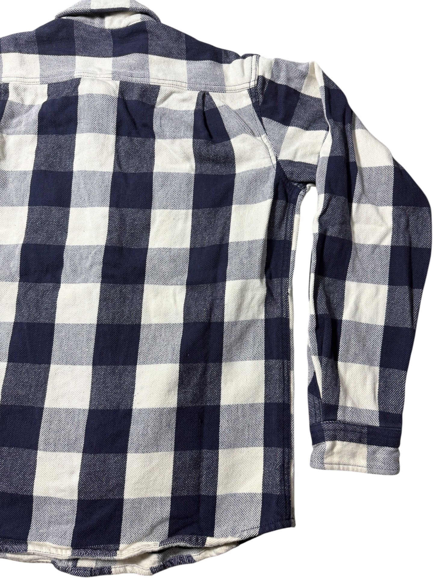 Knackered Buffalo Plaid Heavy Flannel Shirt