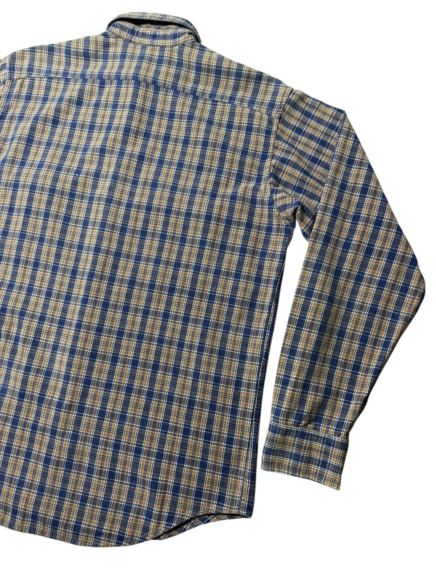 Vintage OshKosh Plaid Work Shirt Long Sleeve