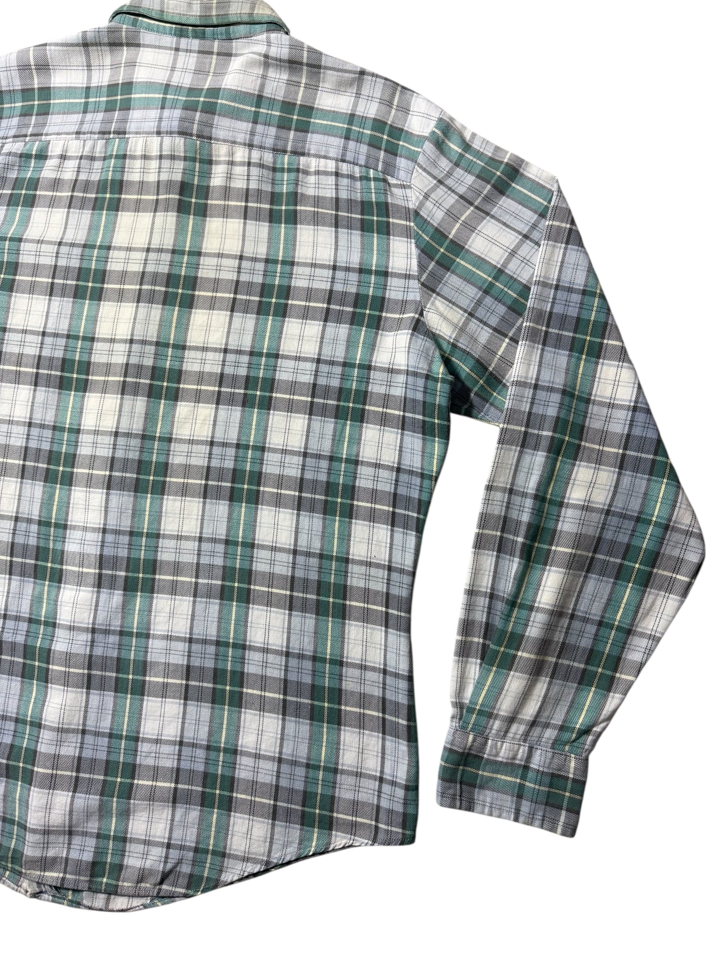 Vintage 1990s GAP Plaid Button Down Shirt Cotton