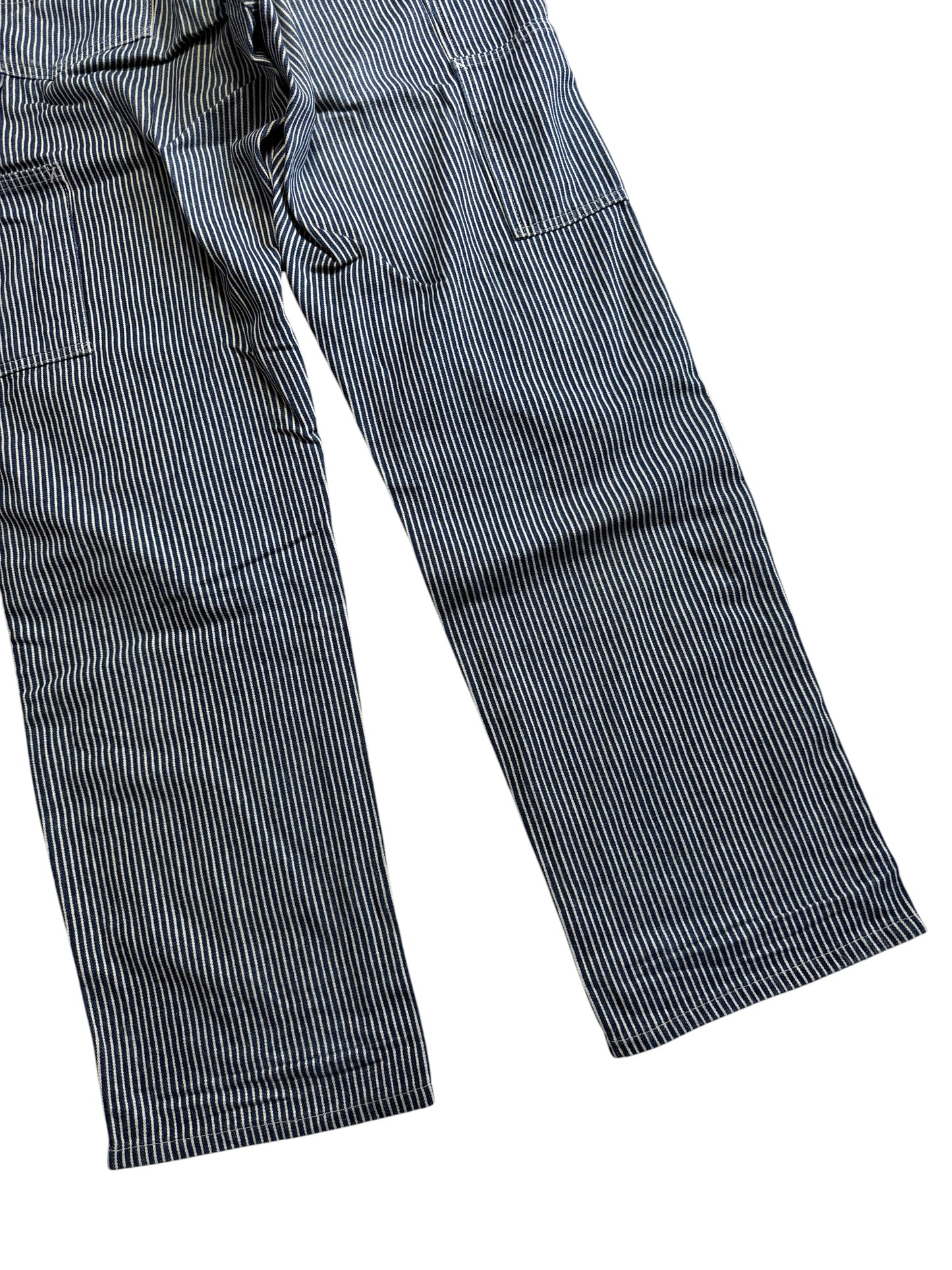 Vintage Smith’s American Hickory Stripe Carpenter Workwear Pants Made in USA