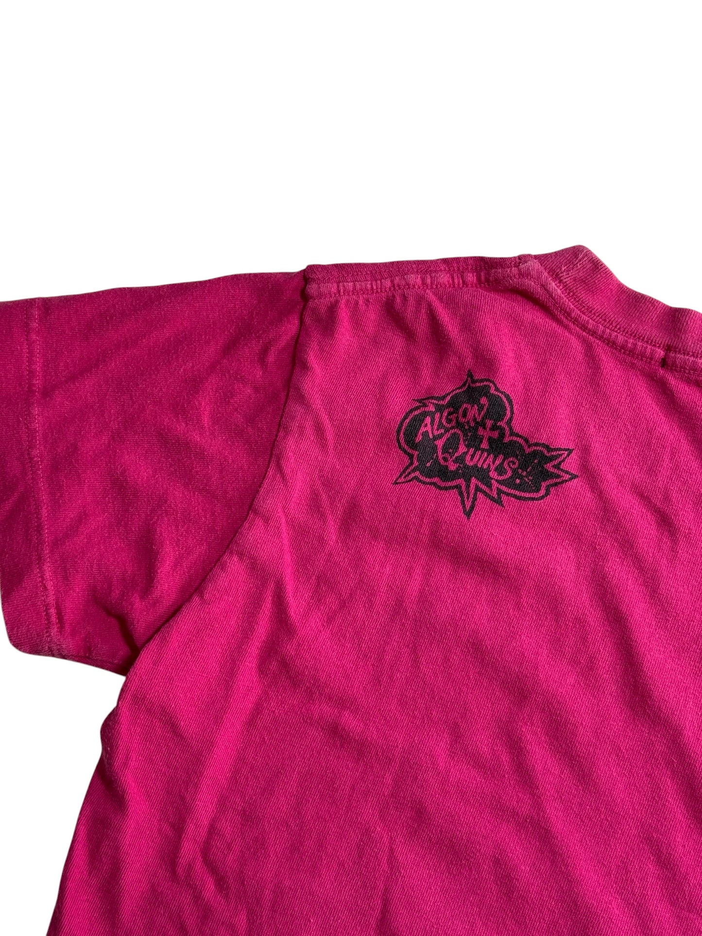 Algonquins Japan Graphic Face Print Pink Tshirt