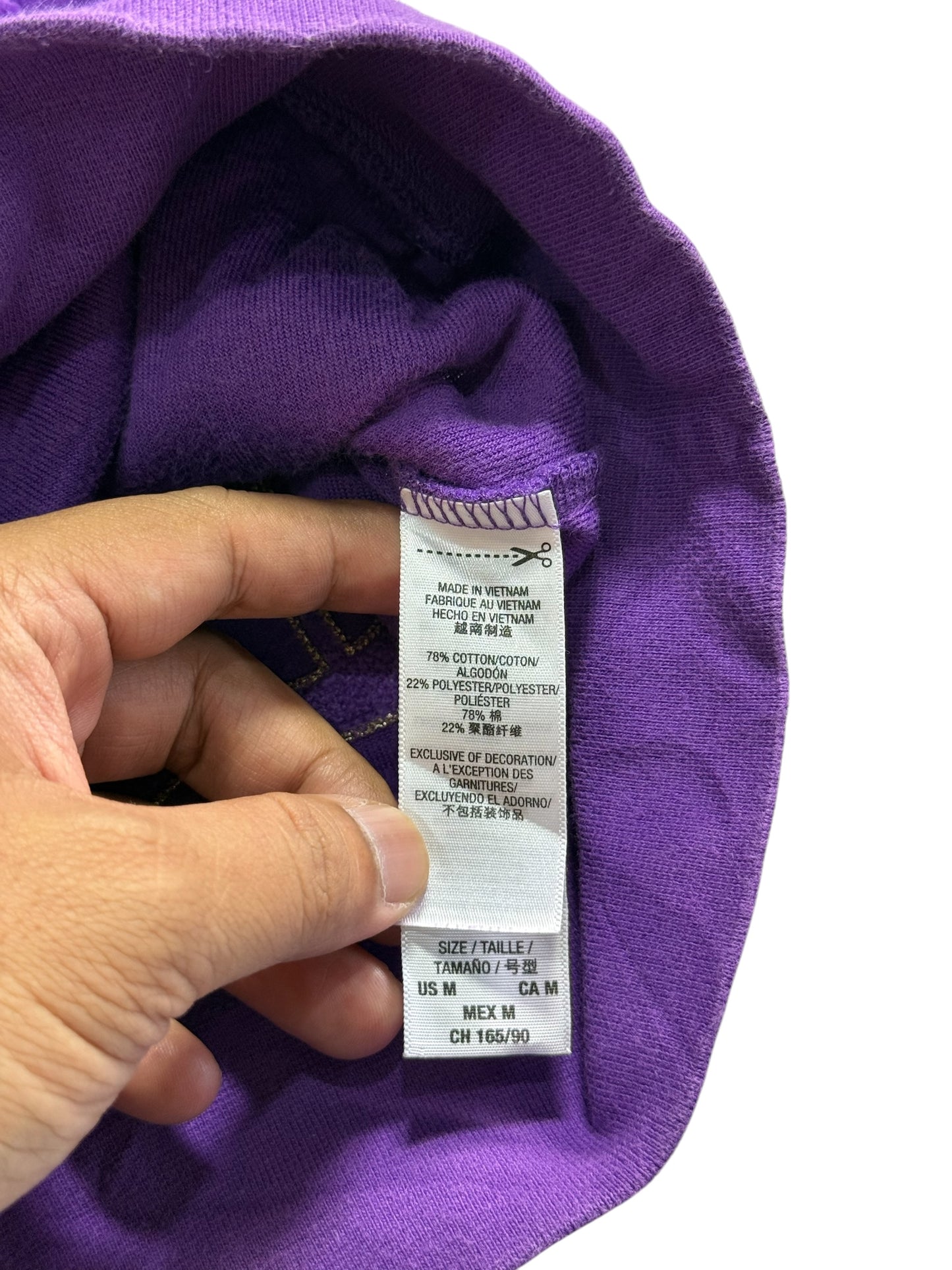 Vintage Juicy Couture Velour Zip Hoodie Purple Embroidered Logo Y2K