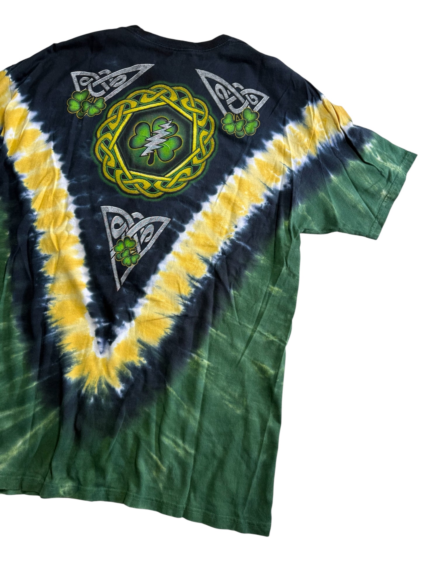 Grateful Dead Tie Dye Band Tshirt Liquid Blue Oversized