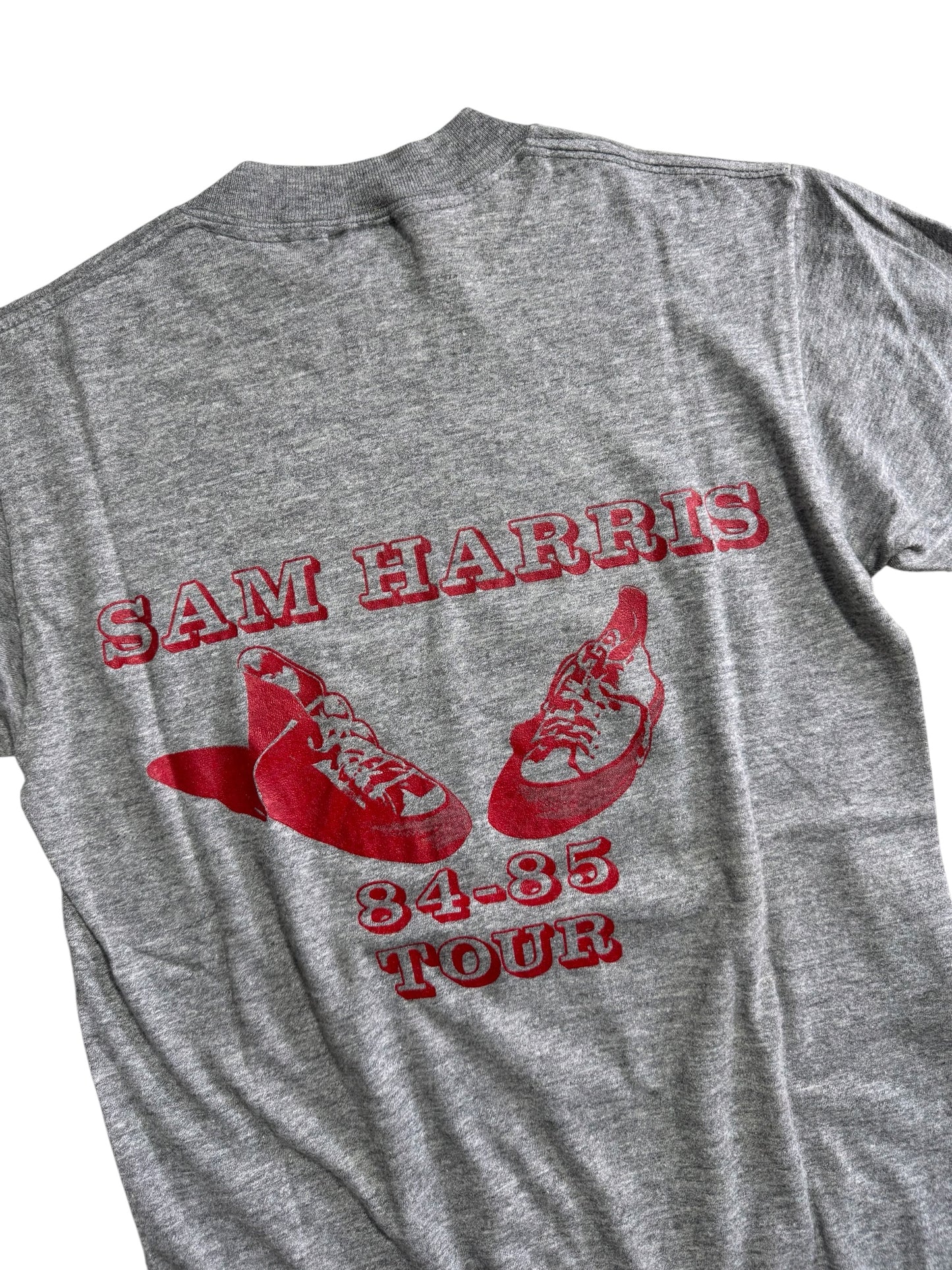 Vintage Sam Harris 1984-85 Tour Tshirt