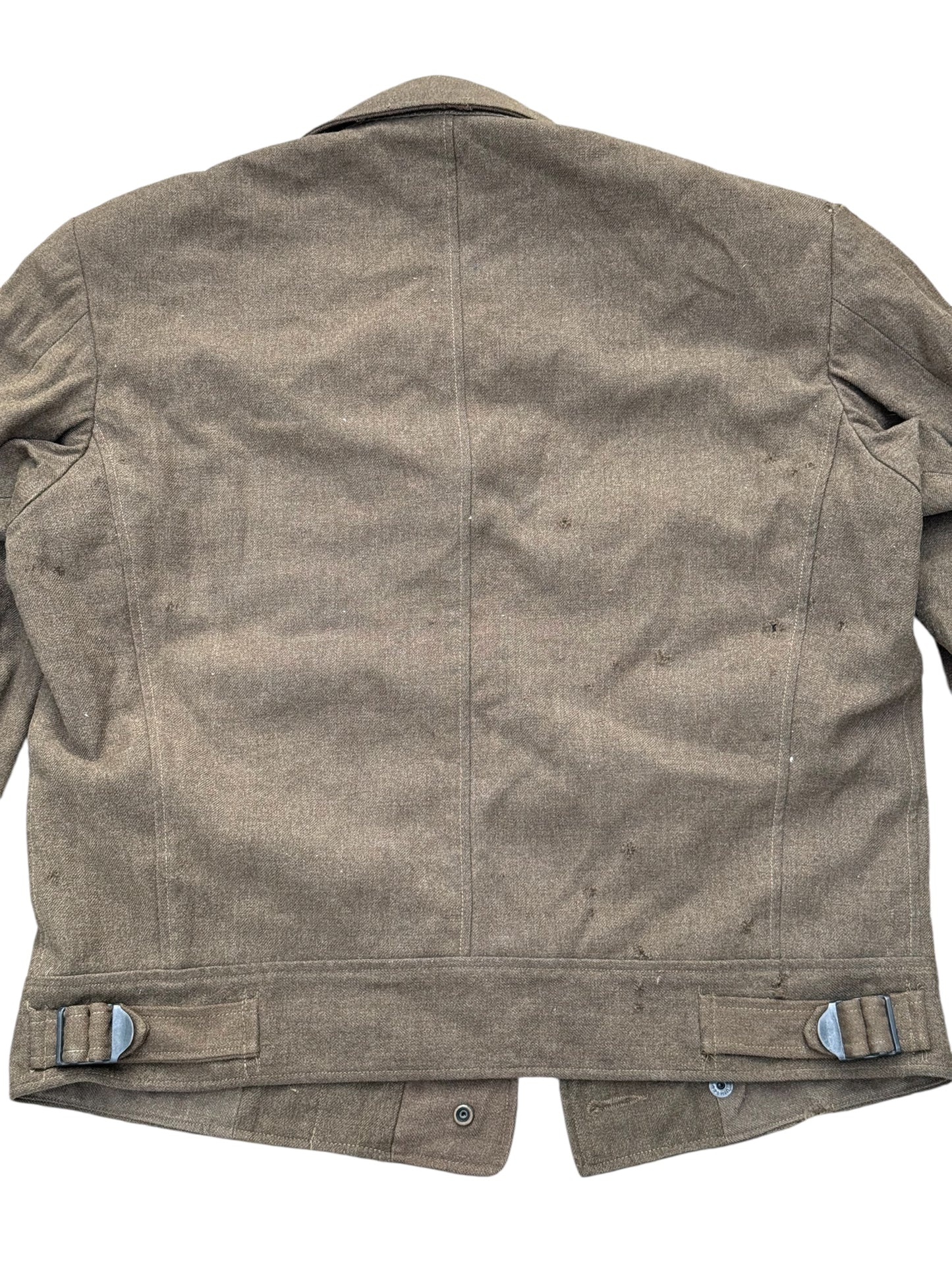 Vintage WWII 1940s U.S. Army Ike Jacket M1944 Wool Field Jacket Military Olive Drab