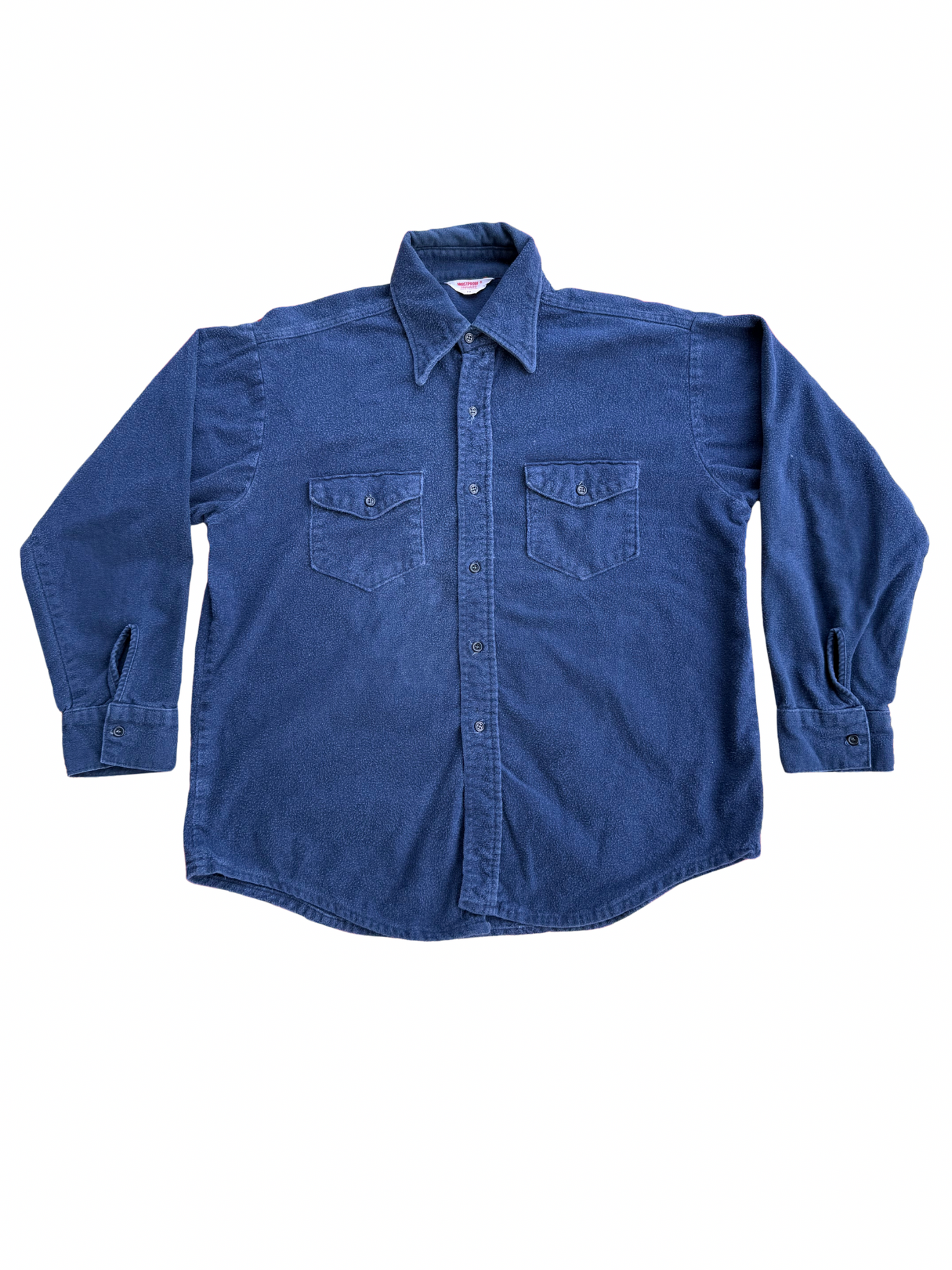 Vintage 1960s Frostproof “Sanforized” Heavy Flannel Shirt