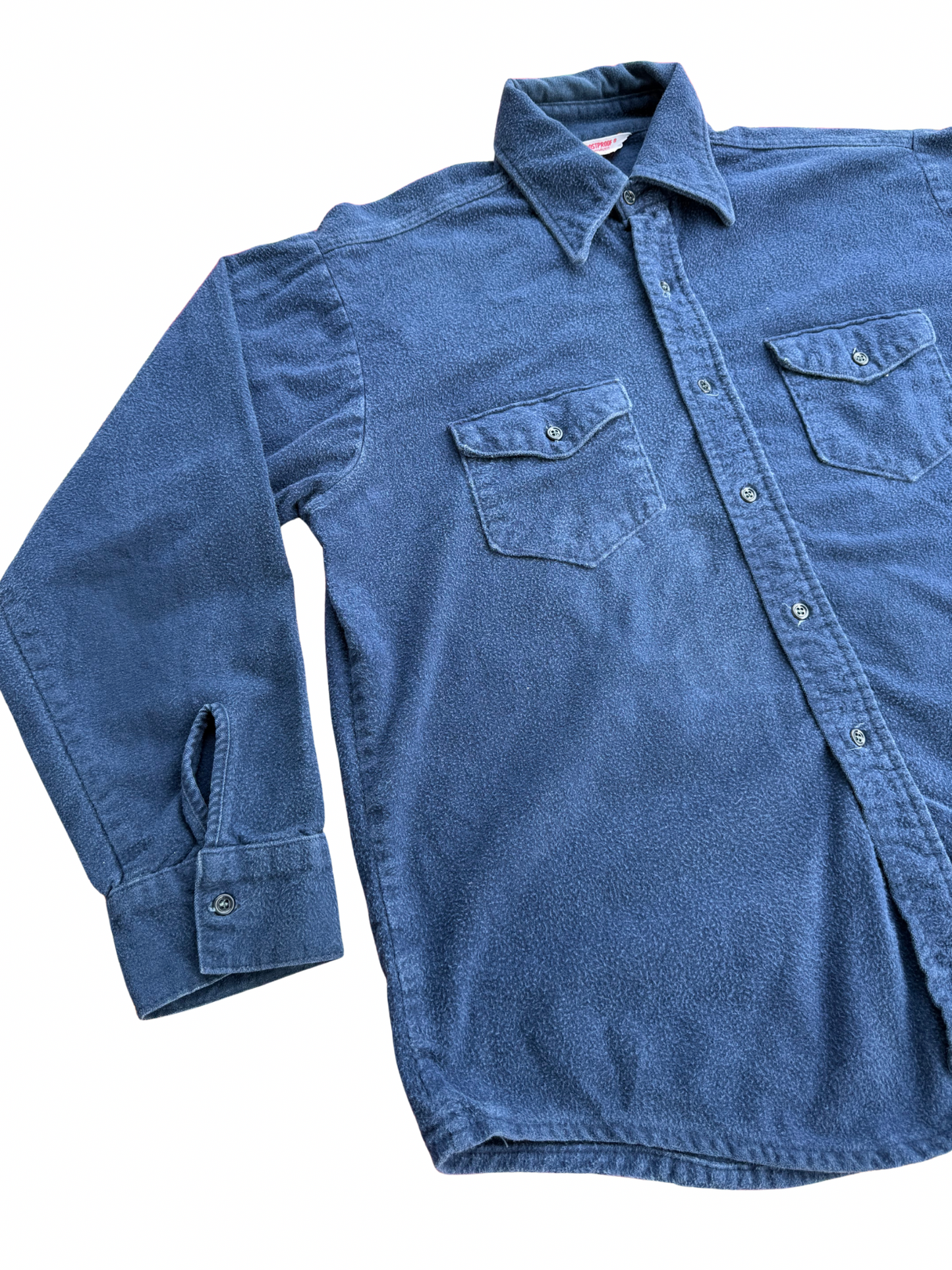 Vintage 1960s Frostproof “Sanforized” Heavy Flannel Shirt