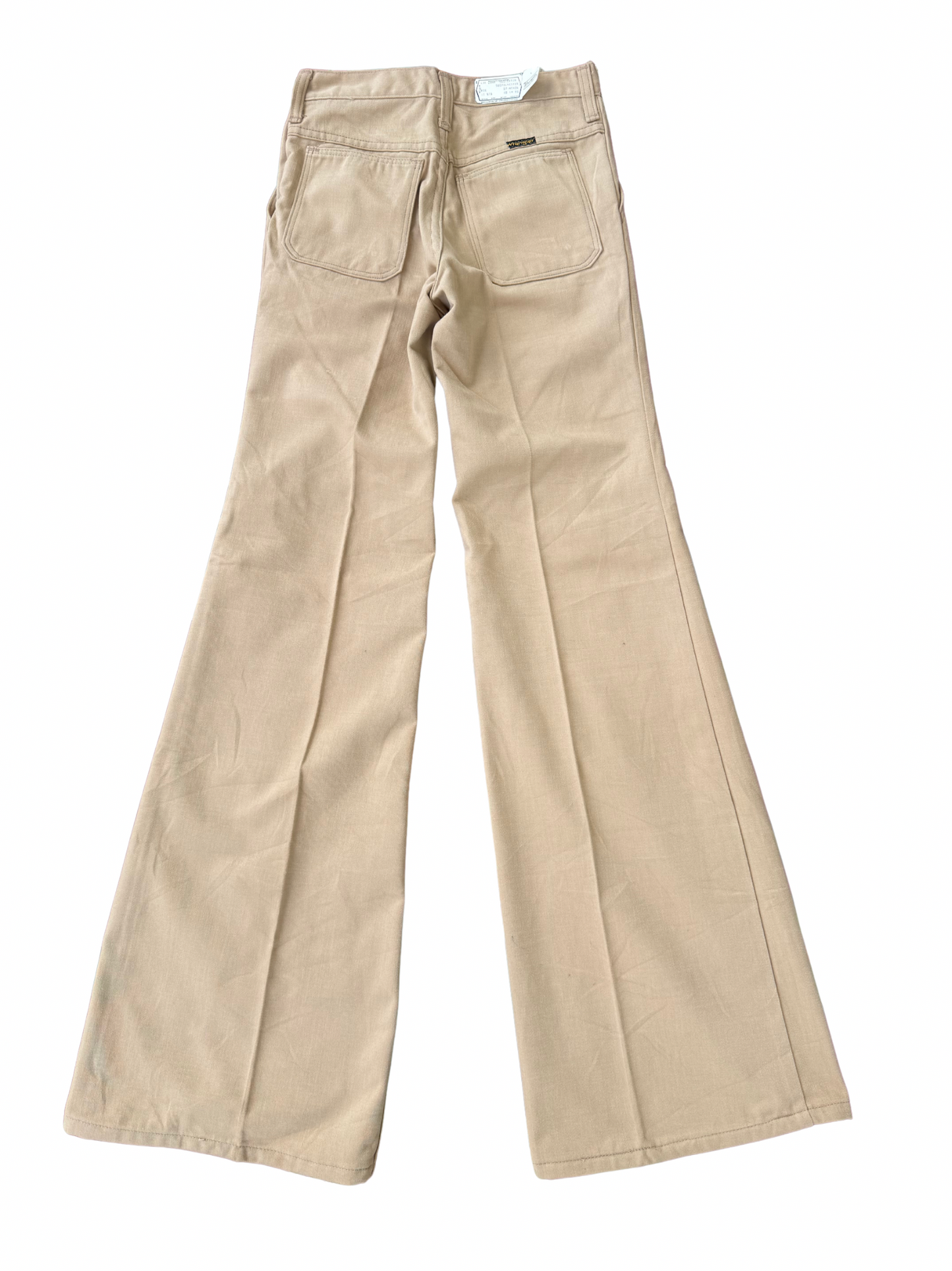 Vintage 1970s Wrangler Blue Bell Flare Pants
