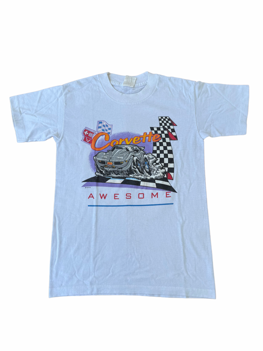 Vintage 1988 Corvette “Awesome” Kids Tee