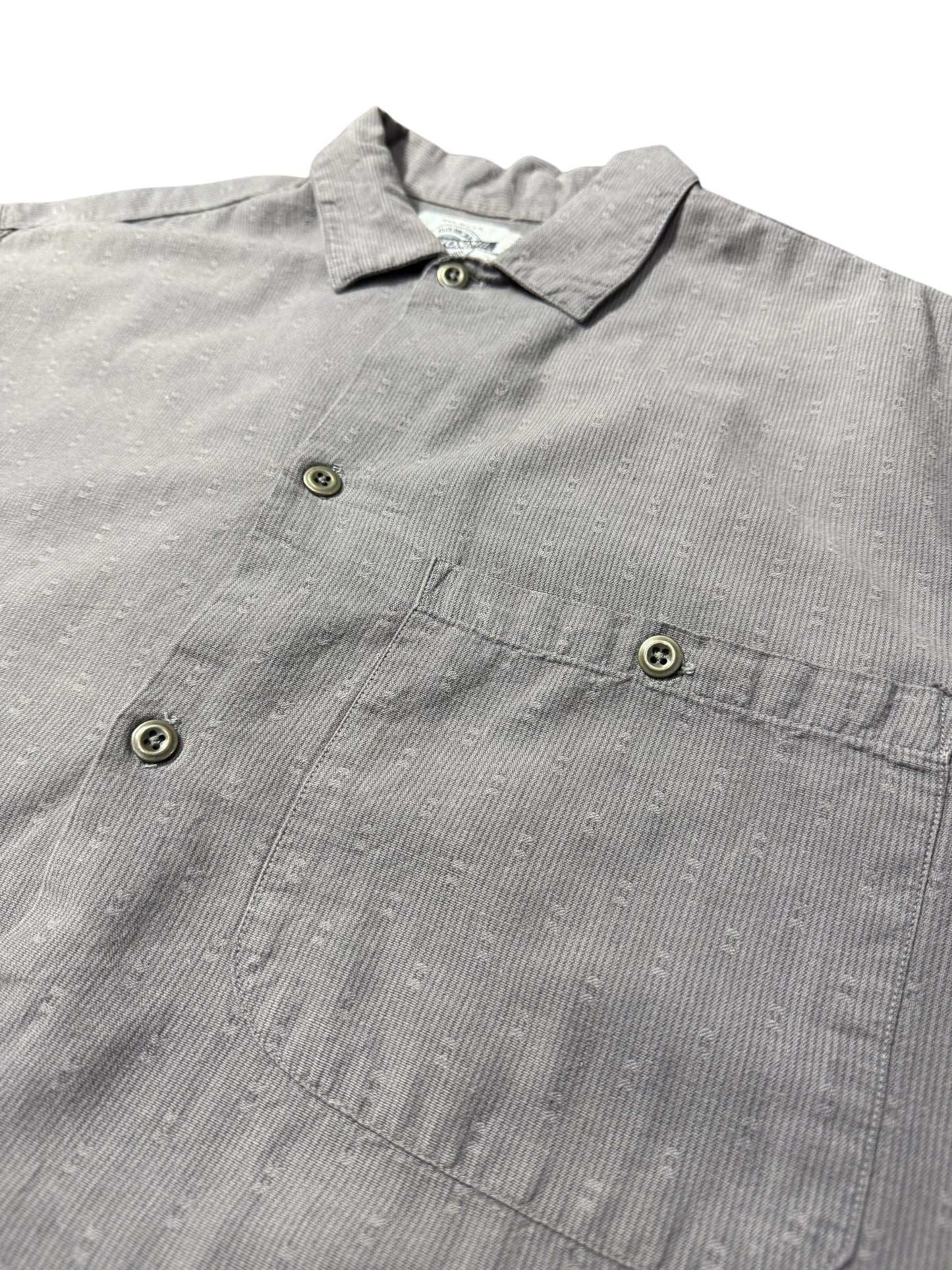 Vintage 1980s–90s BON HOMME USA Made Cotton Utility Shirt