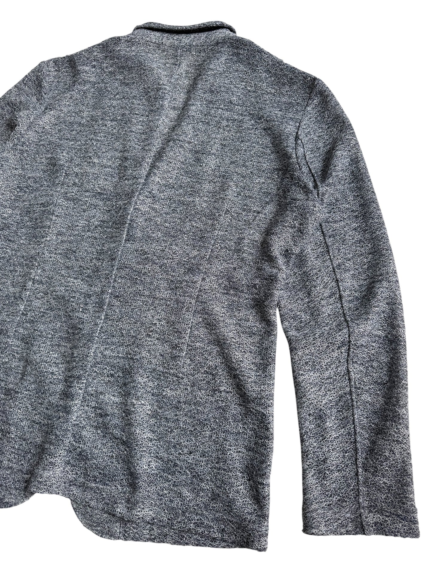 Epoca Uomo Japan Knit Tailored Blazer Grey