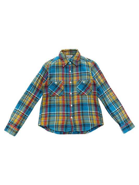 Vintage 1970s Five Brother Union Made Flannel Shirt