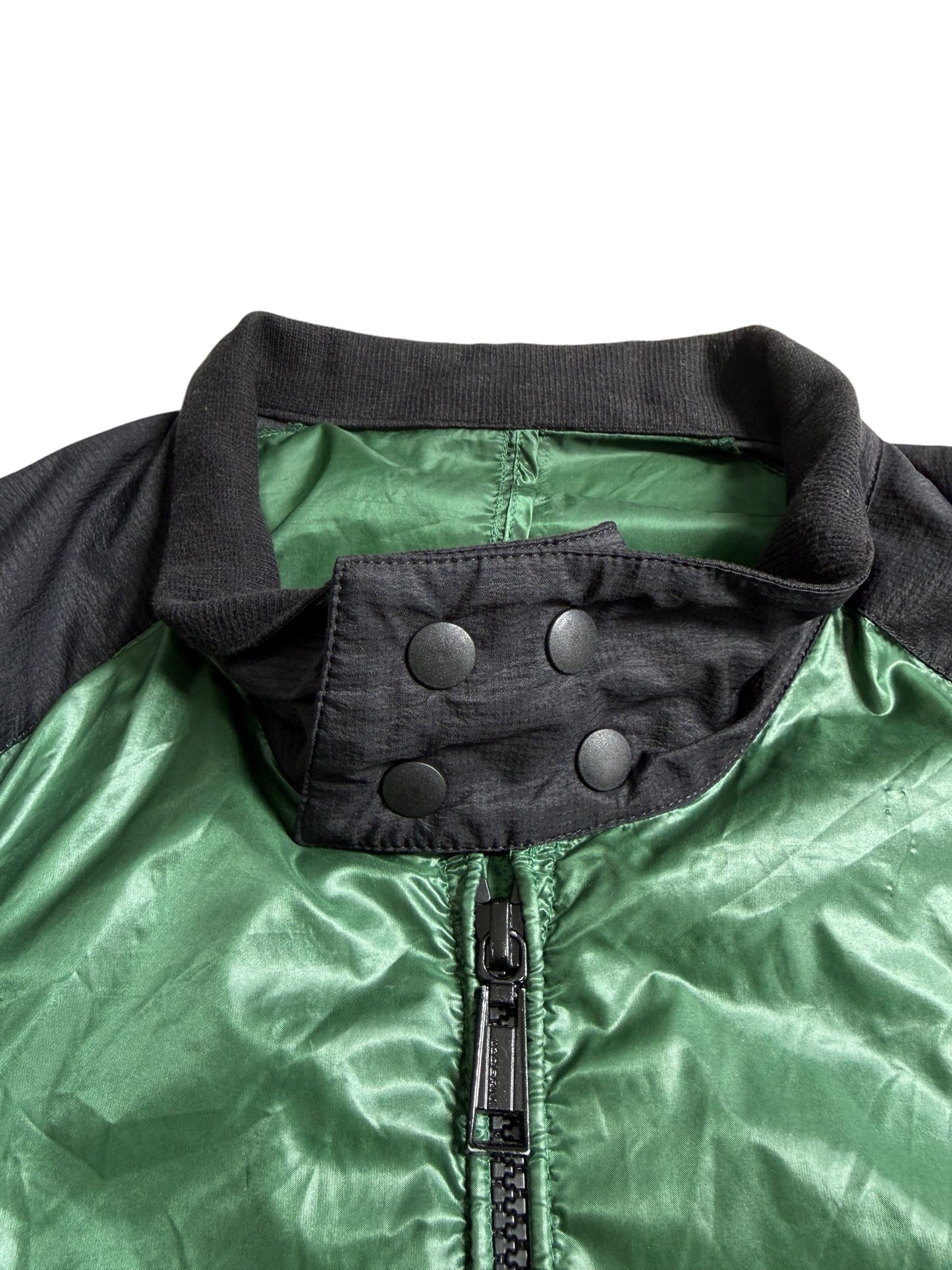 02DERIV Japan Technical Nylon Bomber Jacket