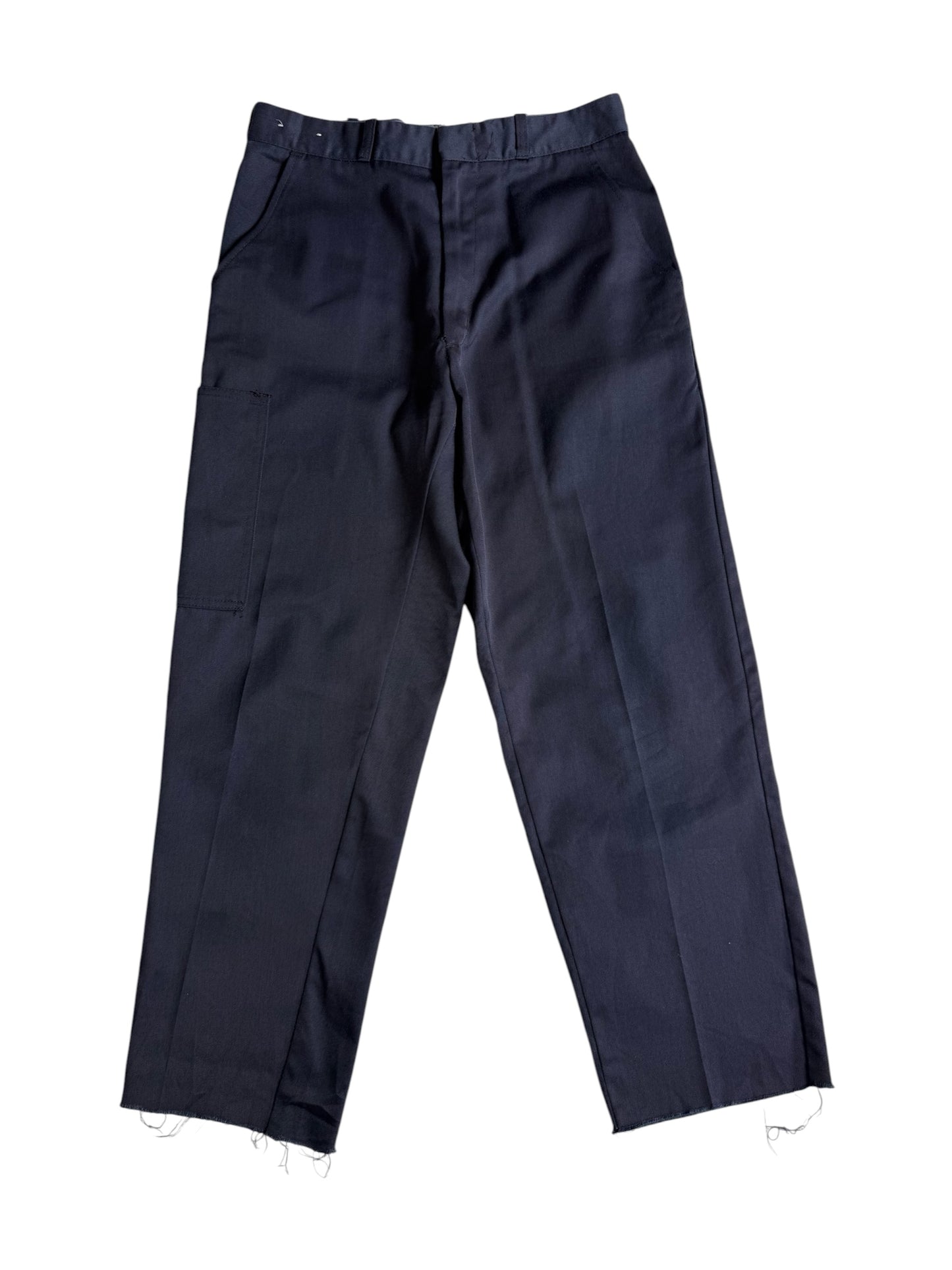 Vintage USA Made Navy Work Pants Scovill Zip Carpenter Utility Trousers