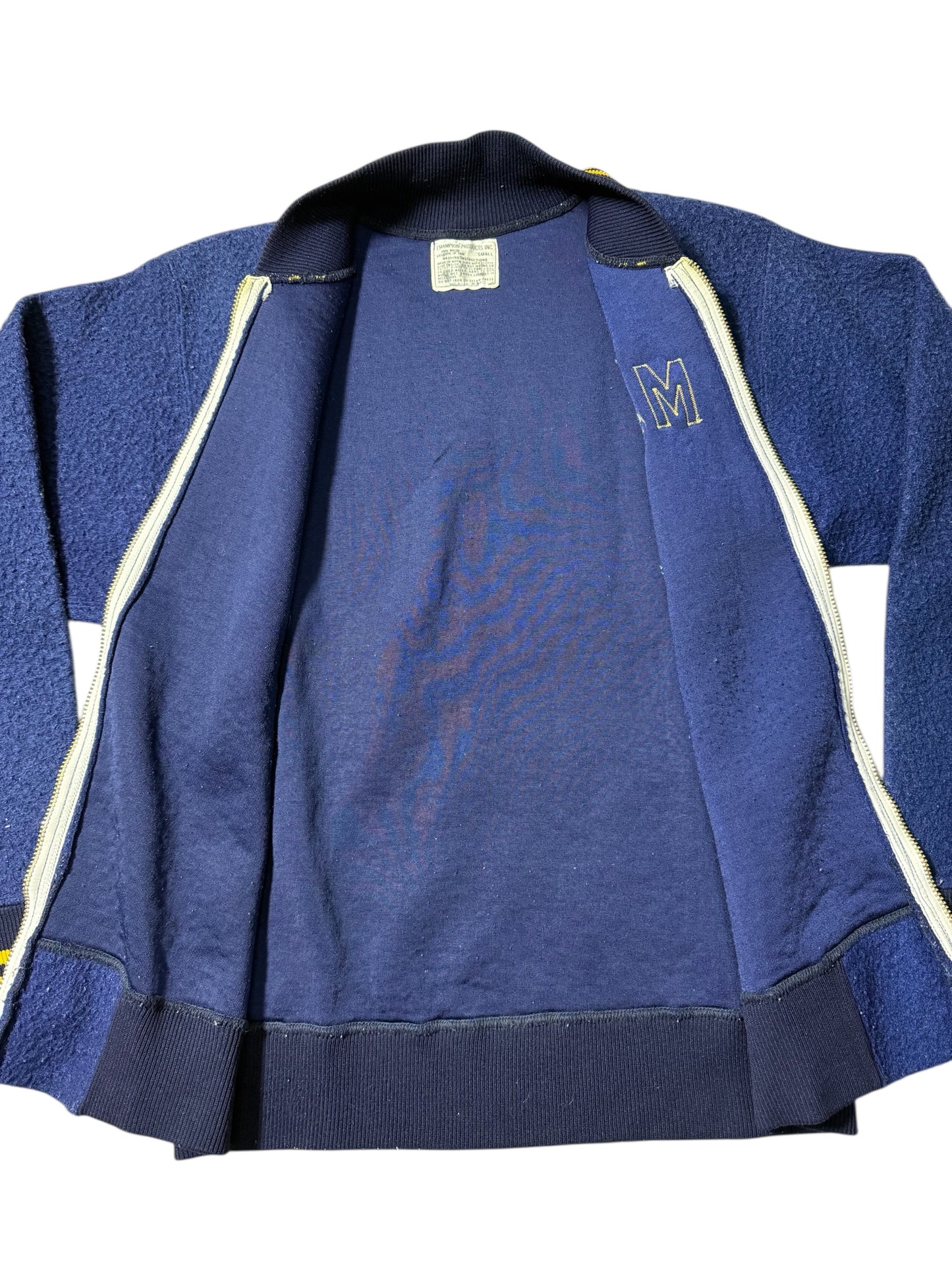 Vintage 1960s Champion Varsity Jacket “MUA” USA Made