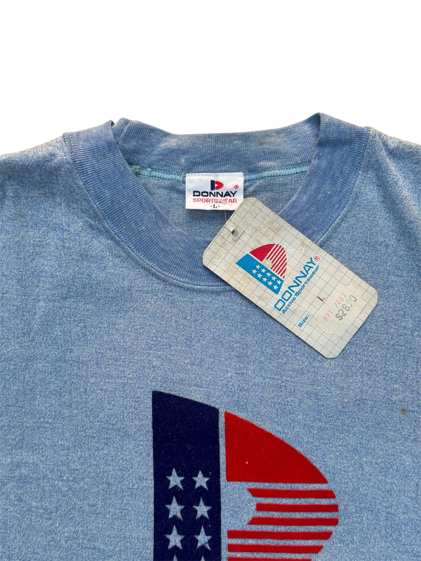 Vintage 1980s Donnay Sportswear Tshirt Deadstock