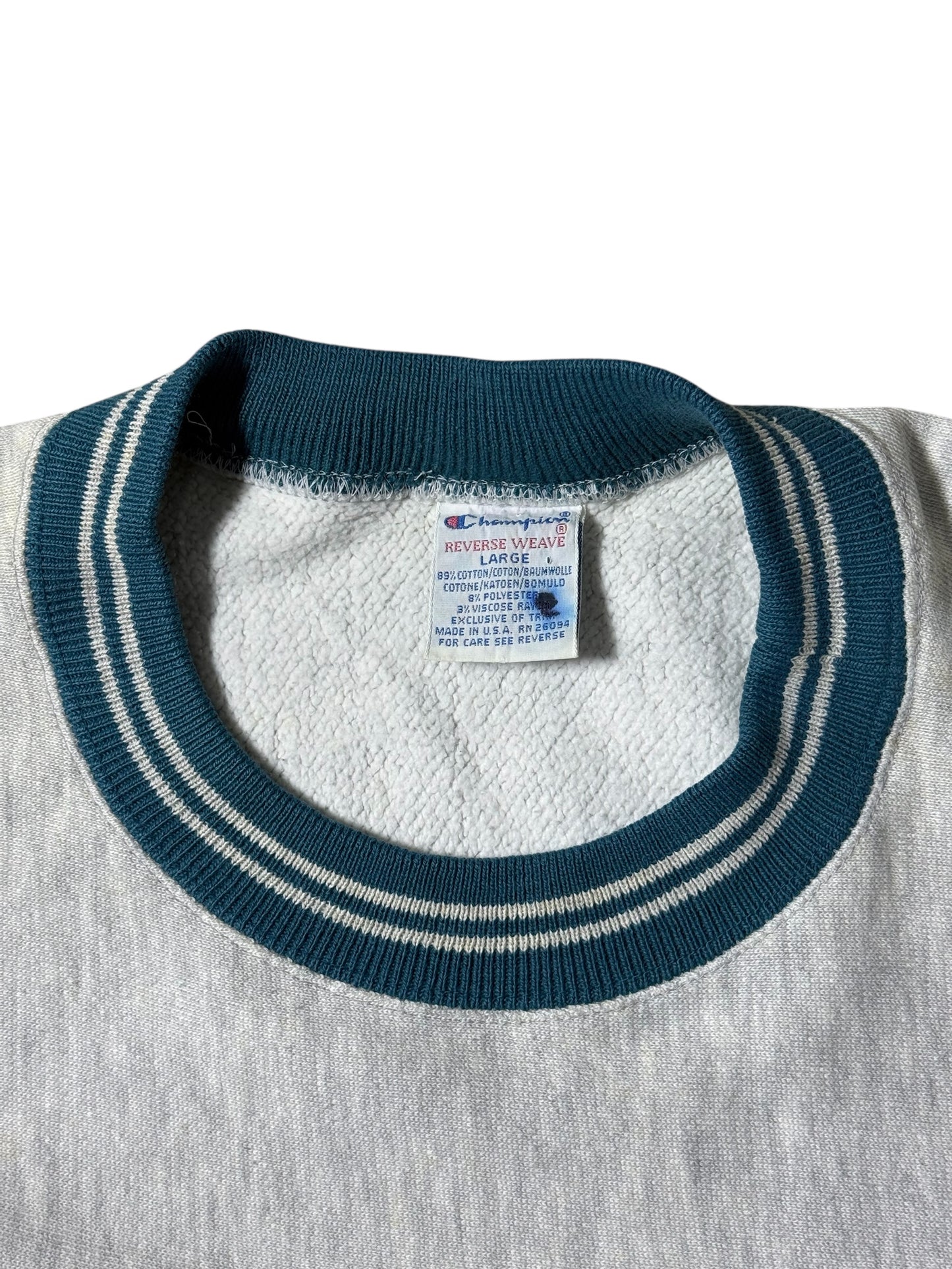 Vintage 90s Champion Reverse Weave Script Logo Sweatshirt