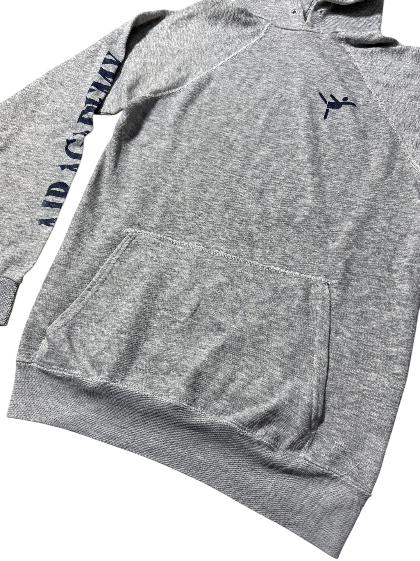 Vintage 1980s-90s Air Academy Gymnastics Hoodie USA Made Athletic Pullover