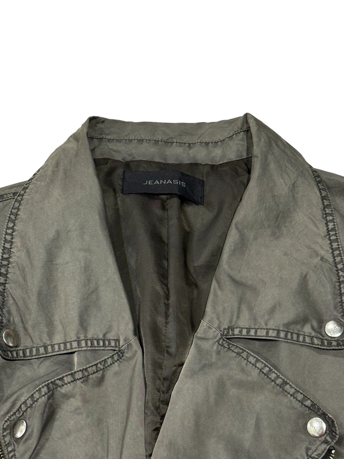 Jeanasis Double Collar Rider Jacket